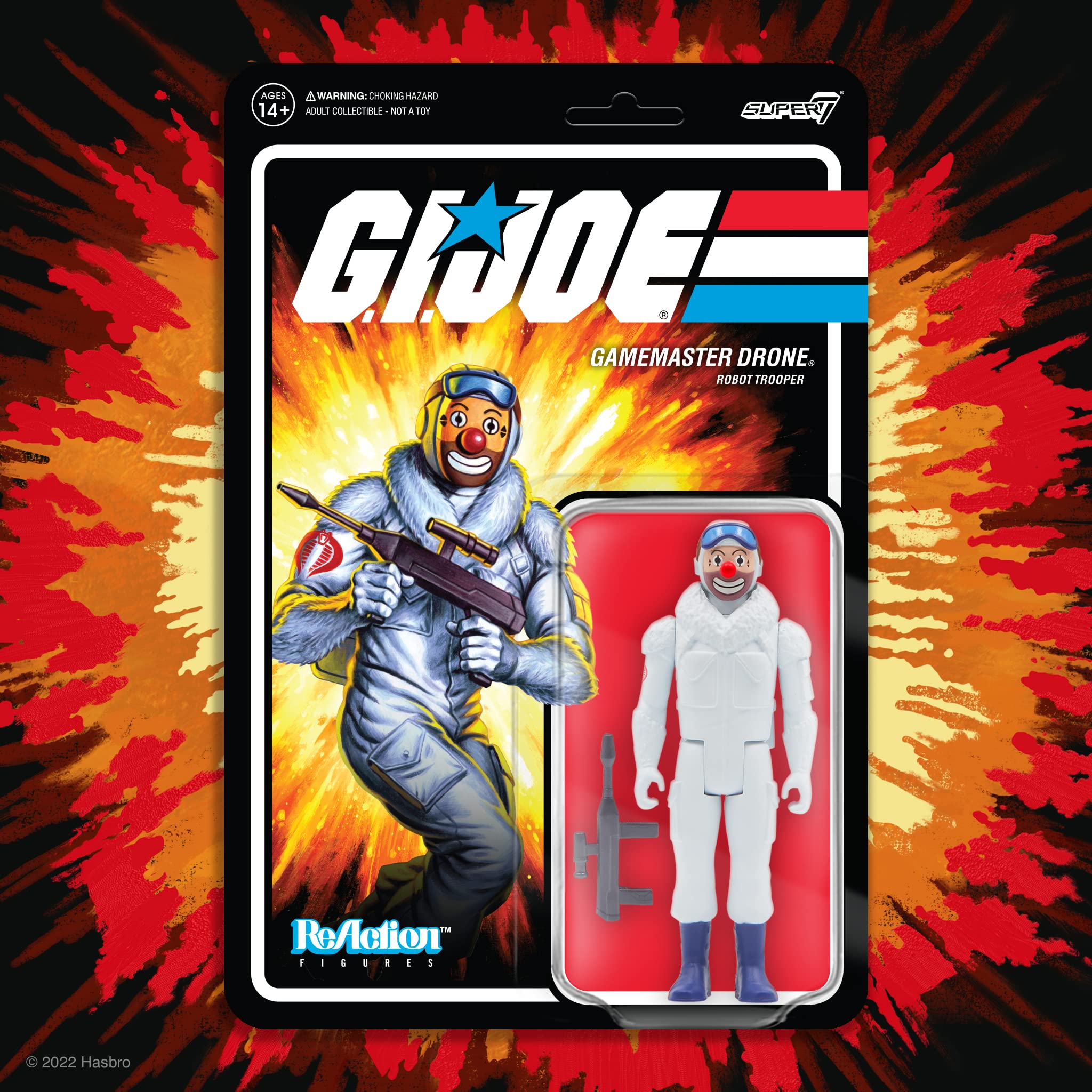 Foto 6 pulgar | Figura de Acción Super7 G.I. Joe Gamemaster Drone de 3.75 " - Venta Internacional