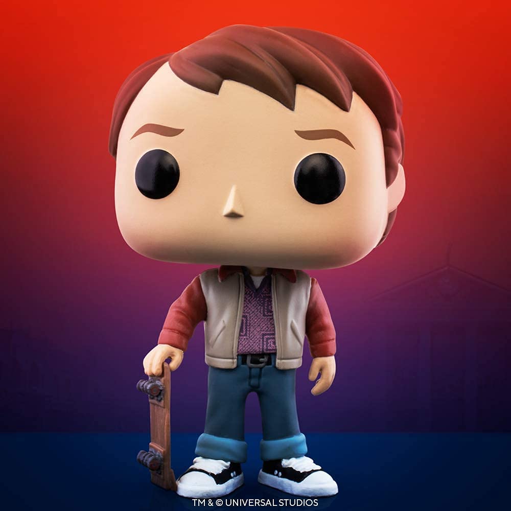 Foto 8 pulgar | Funko Pop! Vinilo Regreso al Futuro Marty Mcfly 1955 con Monopatín - Venta Internacional