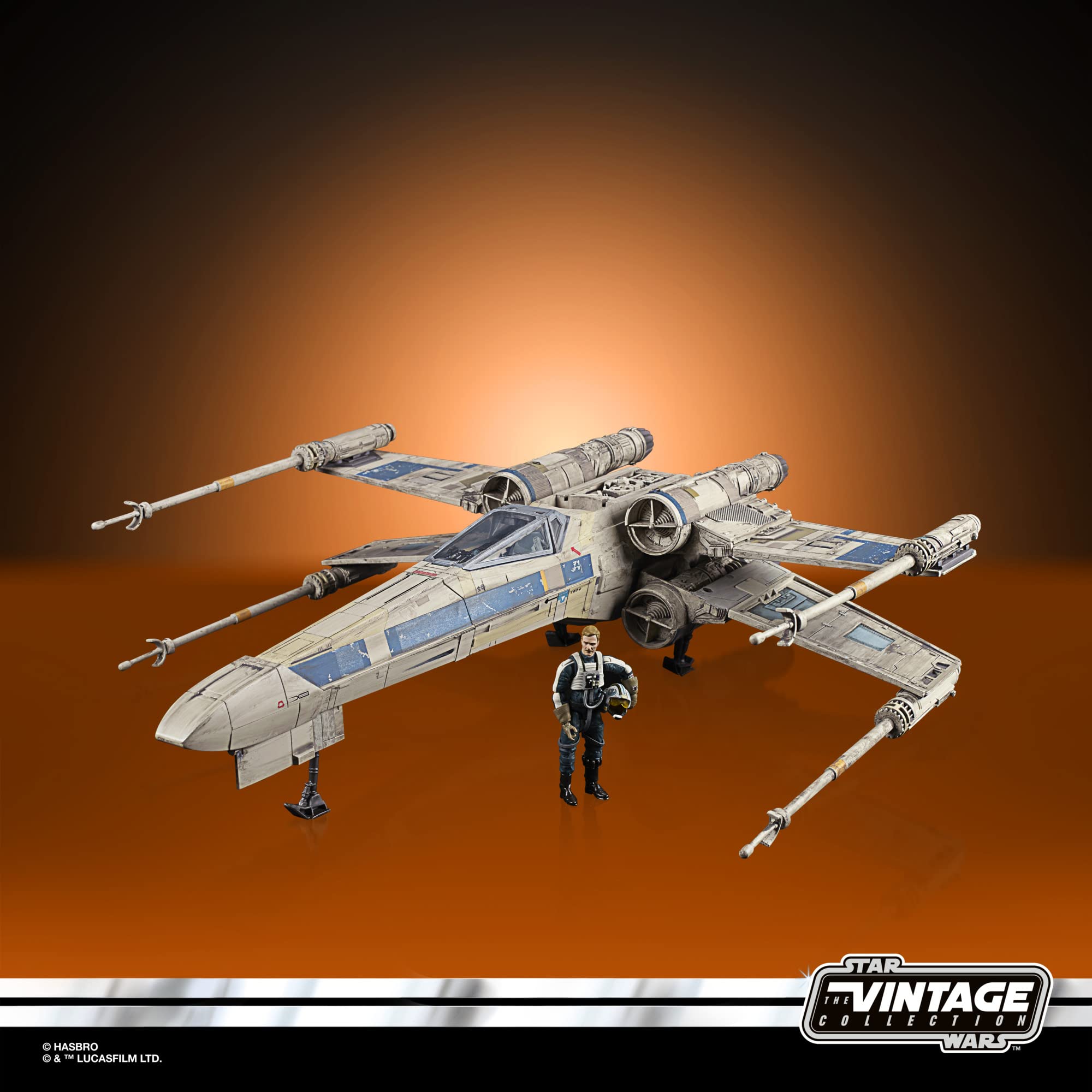 Foto 6 | Figura Star Wars The Vintage Colección X-wing Antoc Merrick - Venta Internacional