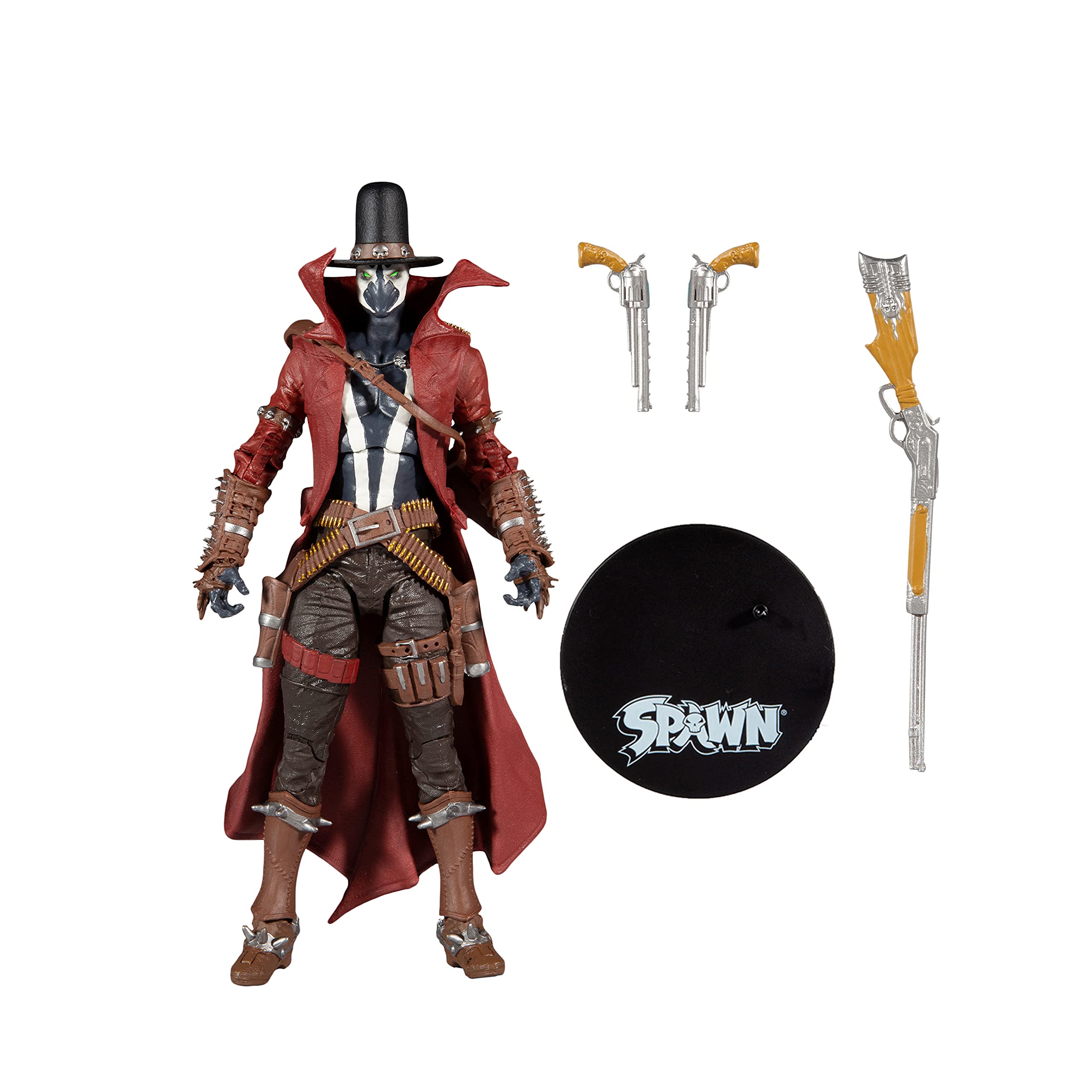 Foto 8 pulgar | Figura De Acción Bandai Mcfarlane Gunslinger Spawn 18 Cm - Venta Internacional.