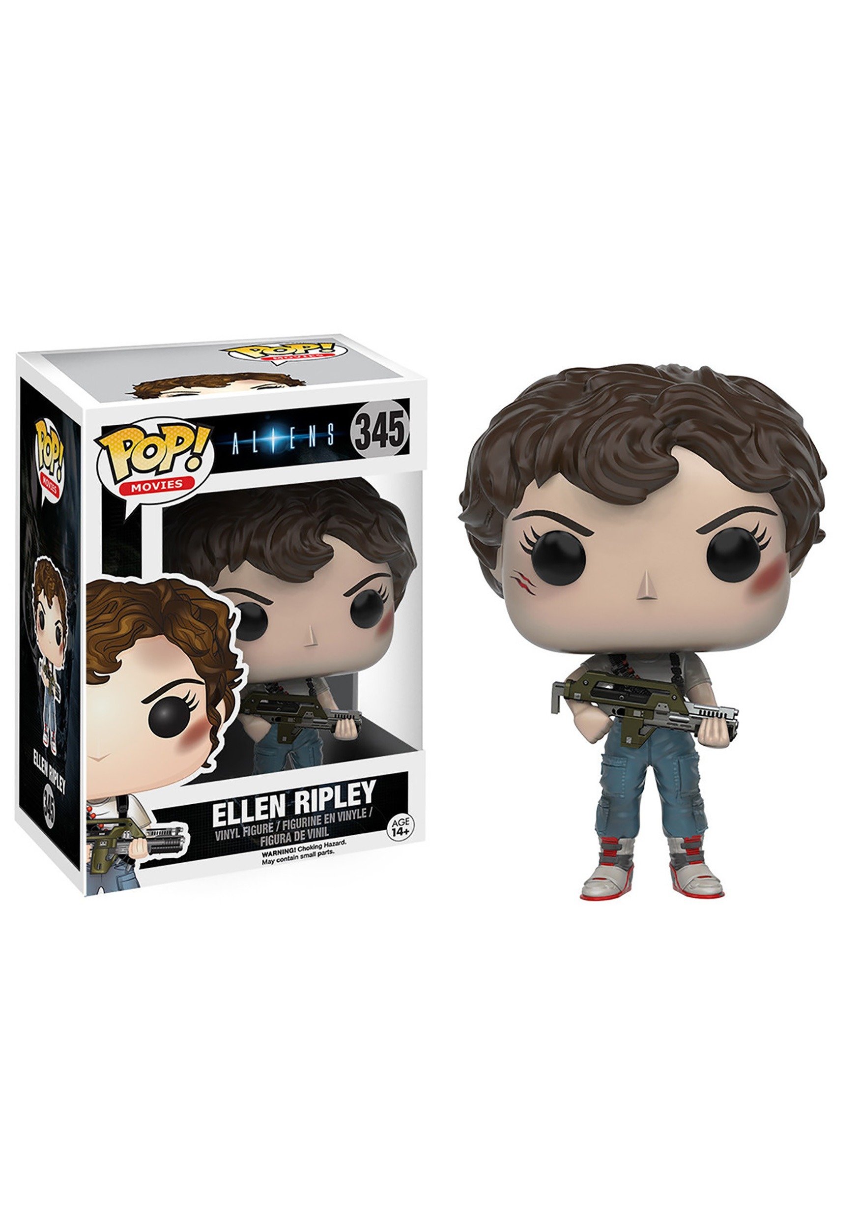 Foto 2 pulgar | Figura De Acción Funko Pop Movies Aliens Ellen Ripley 9,5 Cm - Venta Internacional.