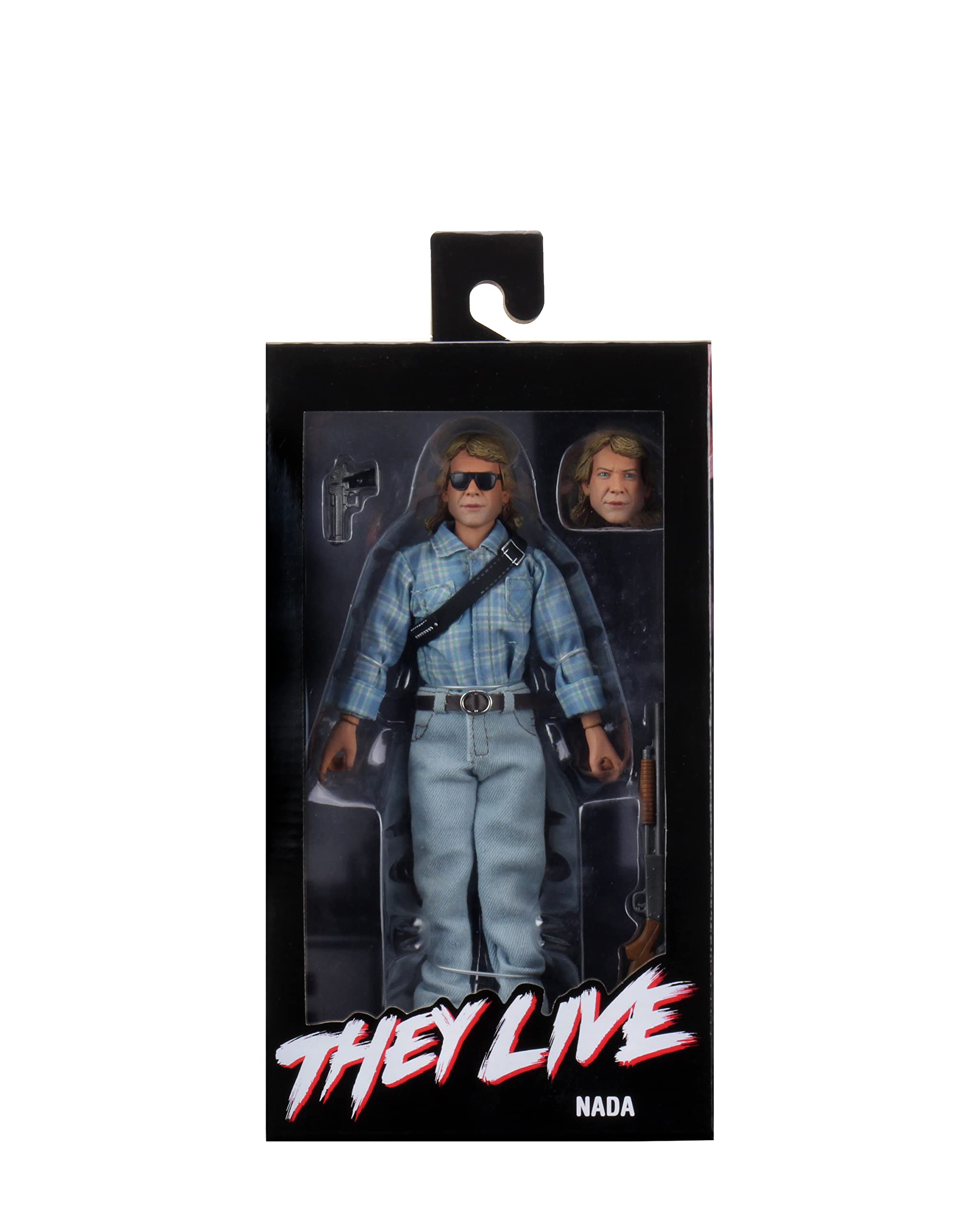 Foto 4 pulgar | Figura De Acción Neca They Live John Nada De 20 Cm Con Licencia Oficial - Venta Internacional.