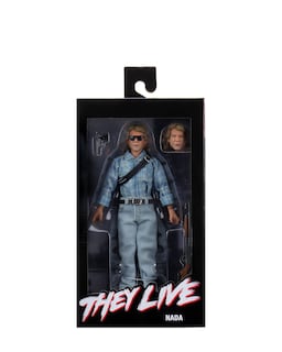 Foto 3 | Figura De Acción Neca They Live John Nada De 20 Cm Con Licencia Oficial - Venta Internacional.