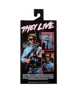 Foto 4 | Figura De Acción Neca They Live John Nada De 20 Cm Con Licencia Oficial - Venta Internacional.
