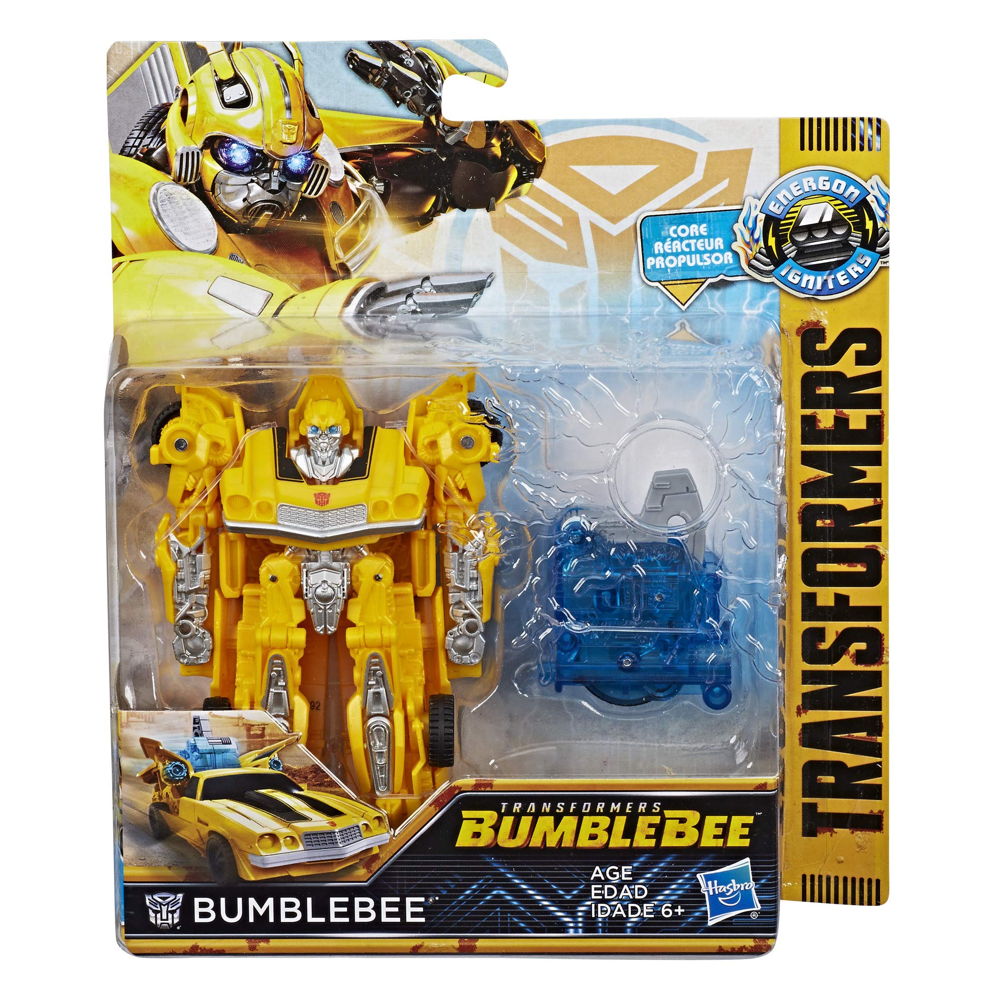 Foto 3 pulgar | Figura de Acción Transformers Bumblebee Energon Igniters - Venta Internacional