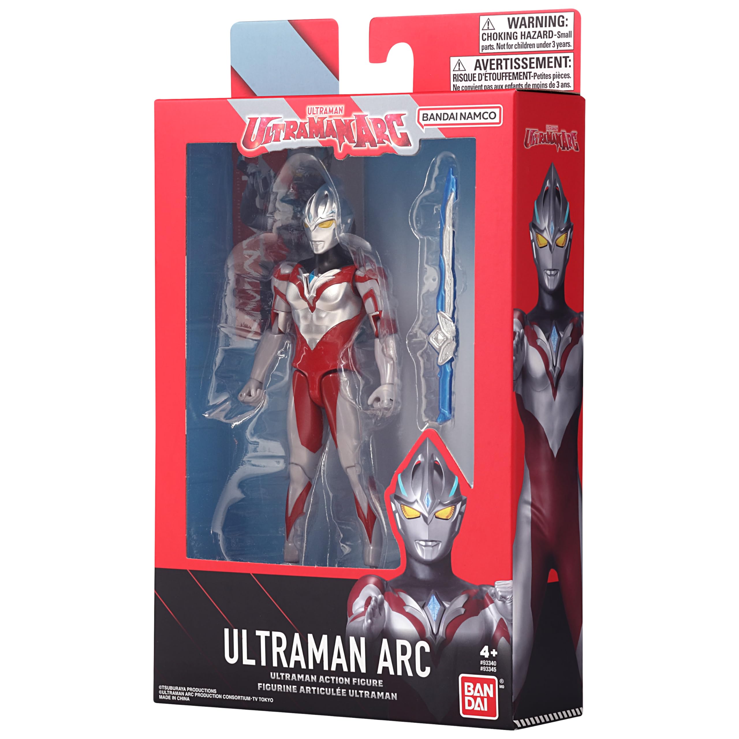 Foto 8 pulgar | Figura De Acción Bandai Namco Ultraman Arc De 6 Pulgadas Con Parte De Efectos - Venta Internacional.