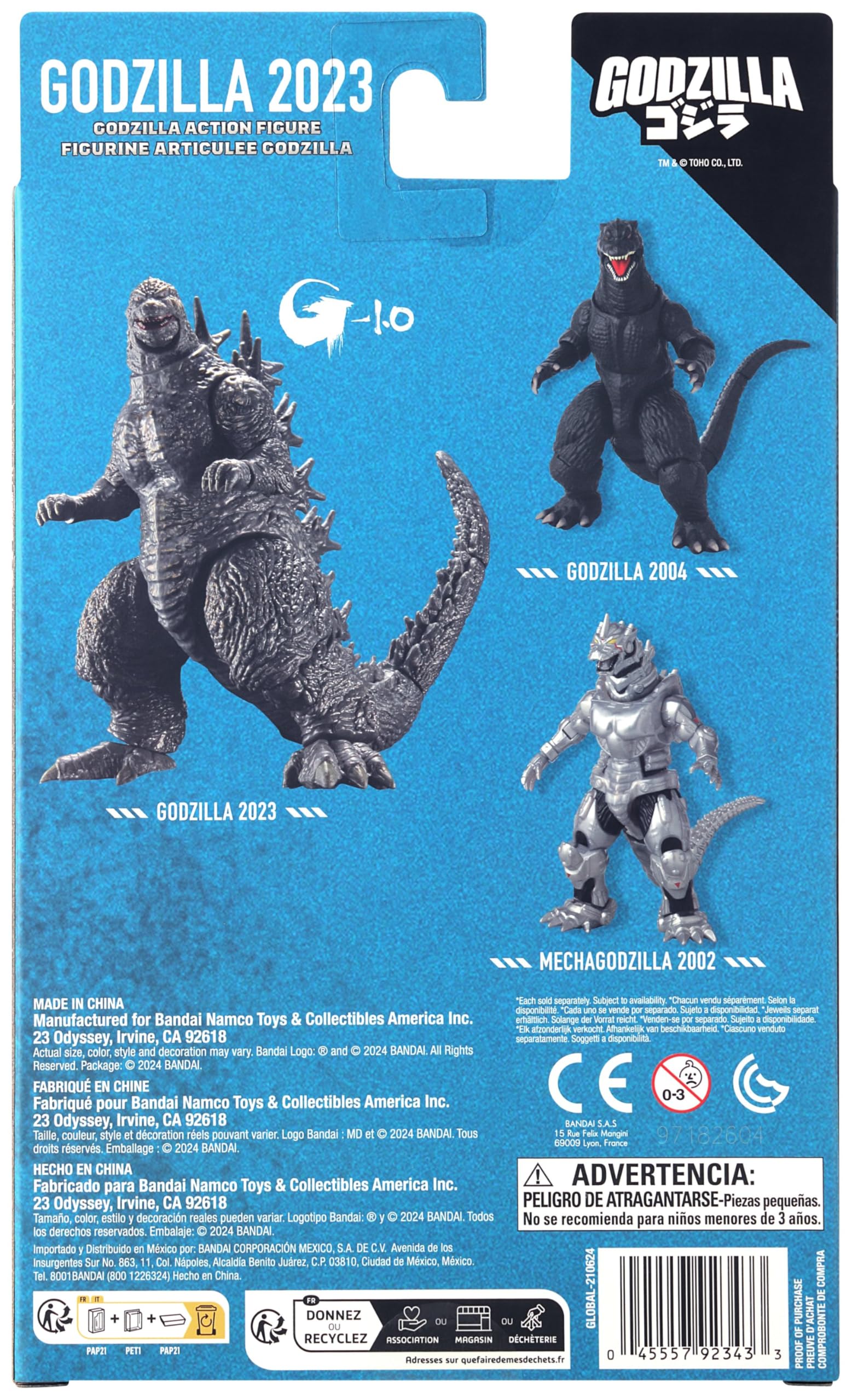 Foto 8 pulgar | Figura De Acción Bandai Namco Godzilla Minus One 2023 15 Cm - Venta Internacional.