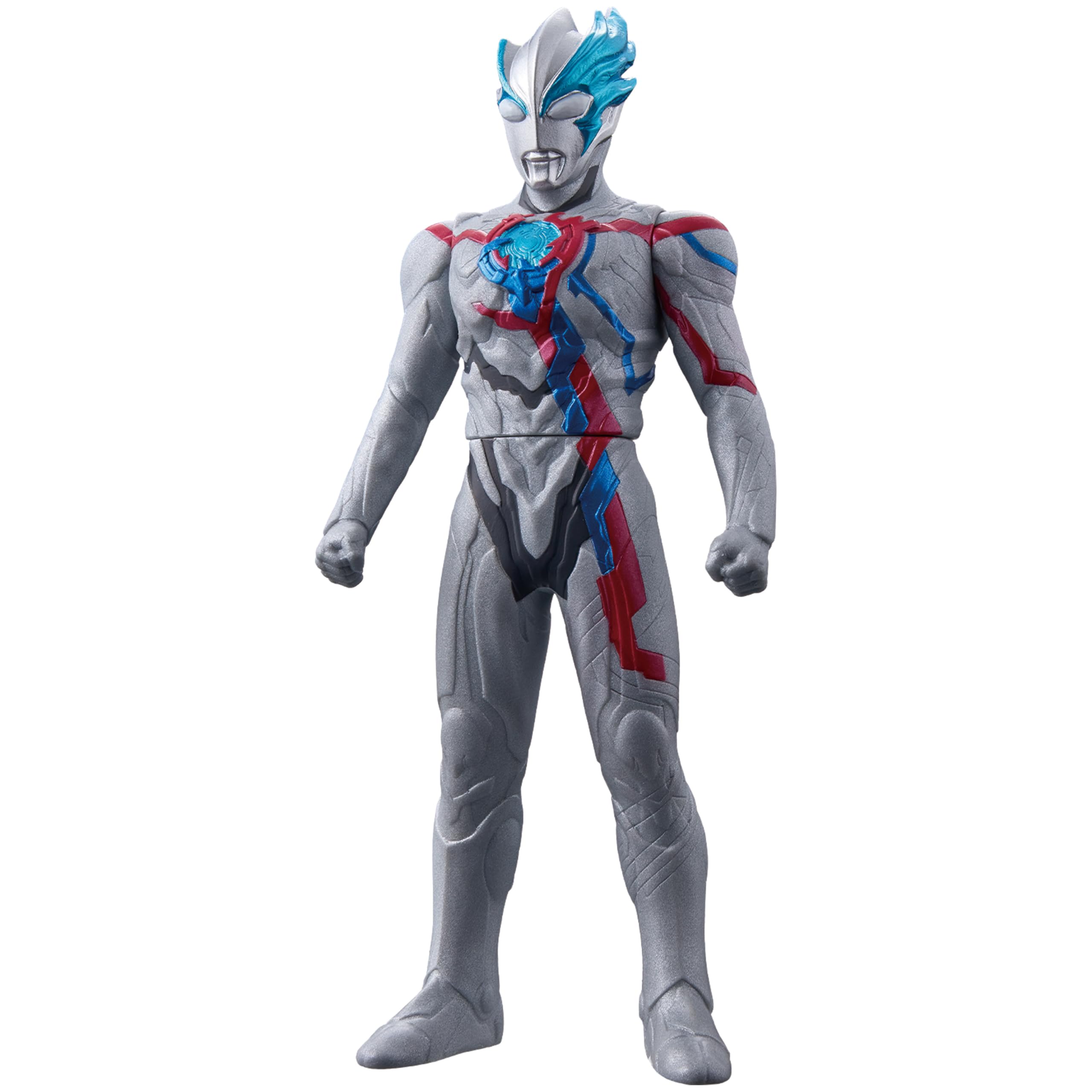 Figura Bandai Namco Ultraman Blazar, Vinilo Blando De 5 Pulgadas - Venta Internacional.