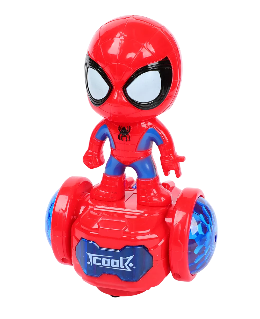 Foto 2 pulgar | Spider Man Robot Bailando Luz Musical Muñeca Eléctrica Red Spider-man.