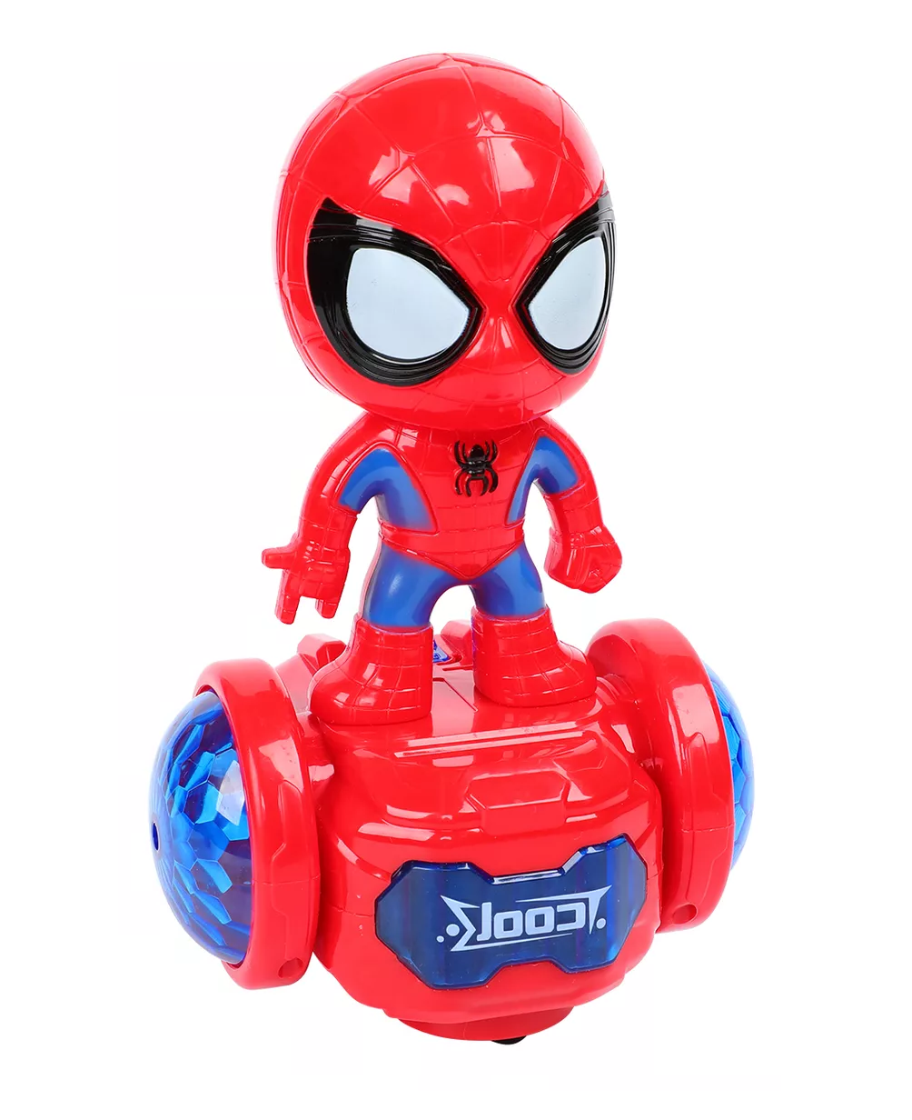 Foto 3 pulgar | Spider Man Robot Bailando Luz Musical Muñeca Eléctrica Red Spider-man.
