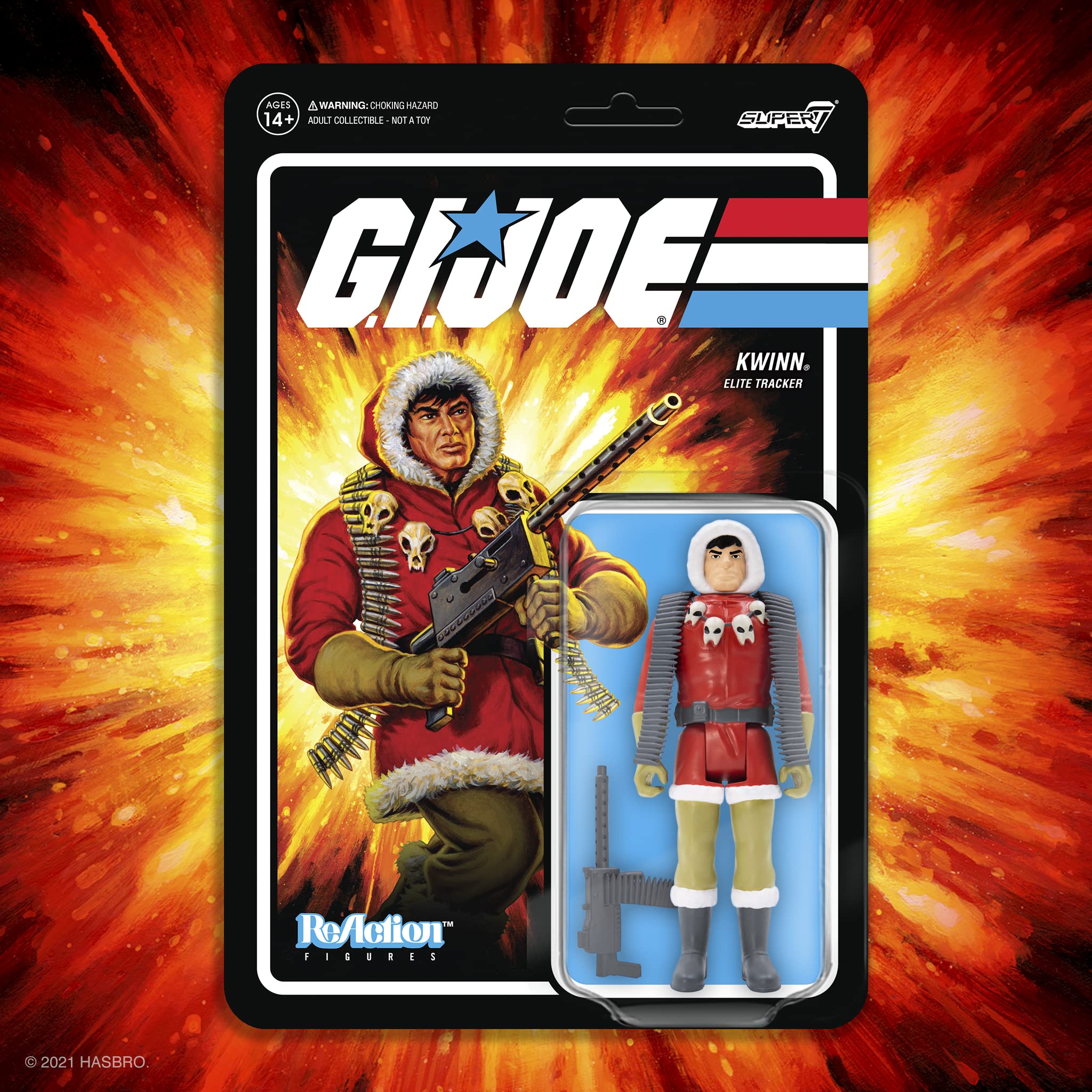 Foto 4 pulgar | Figura De Acción Super7 G.i. Joe Kwinn De 3.75 Pulgadas Con Accesorio - Venta Internacional.