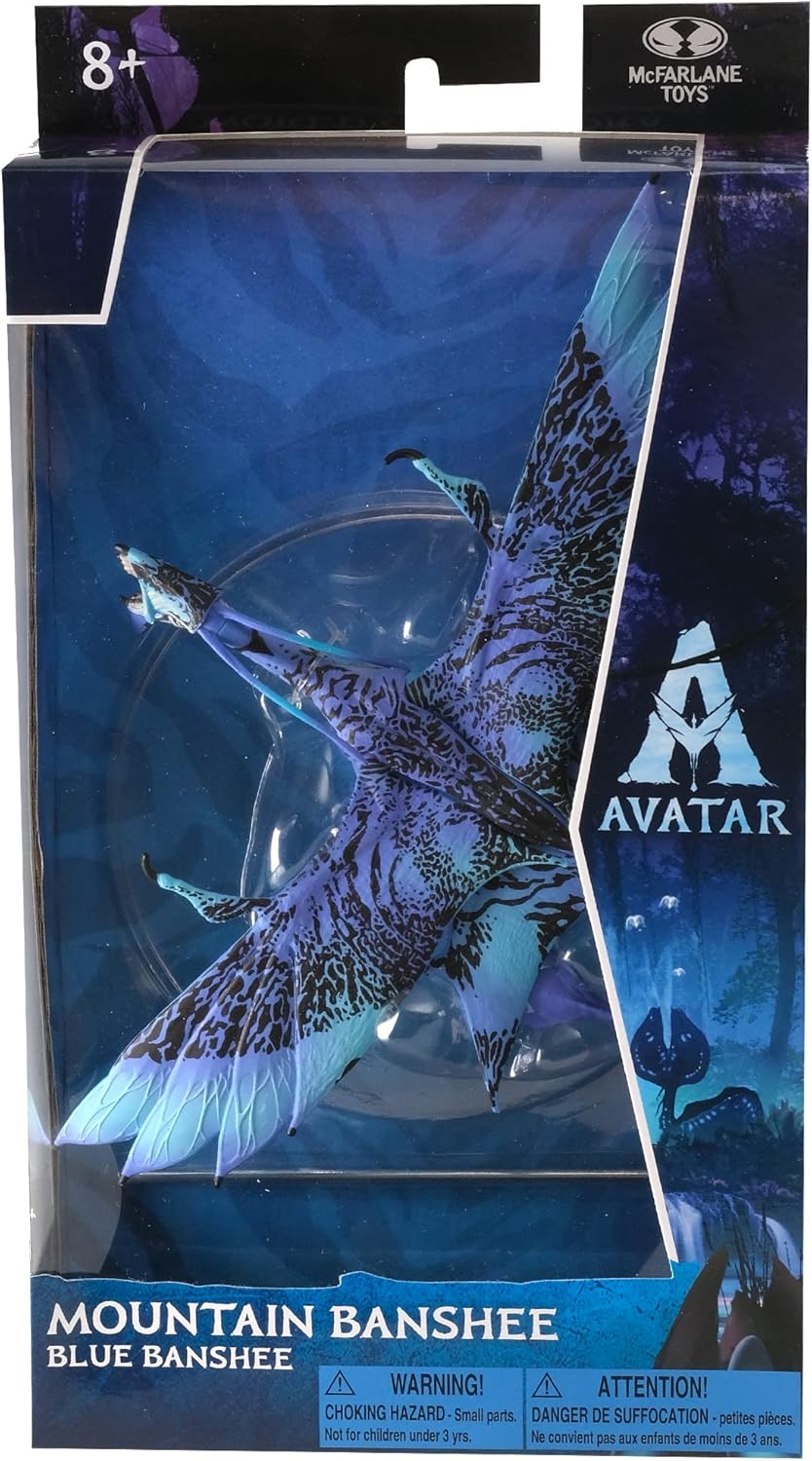 Foto 2 pulgar | Avatar Mcfarlane Toys Figura Banshee Azul