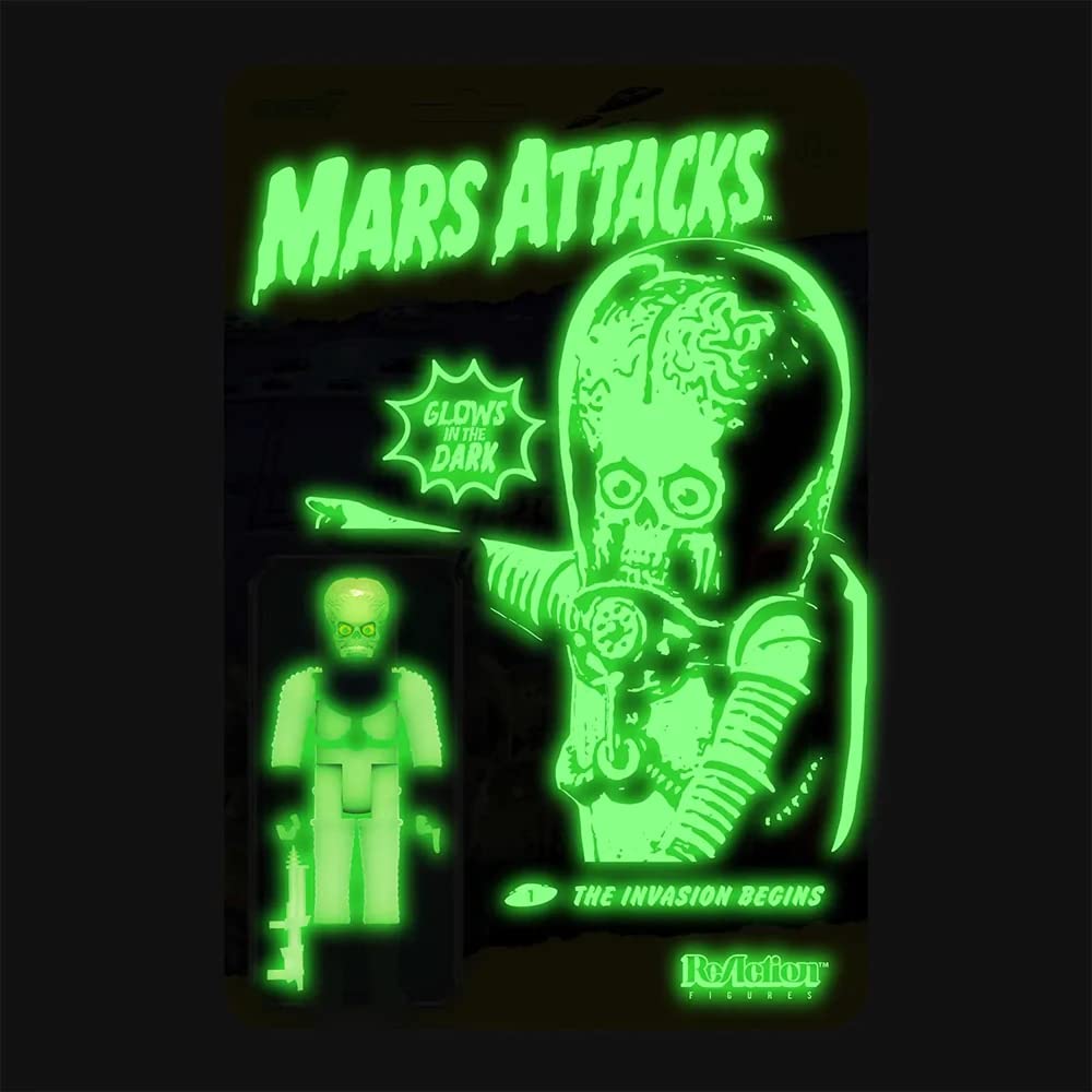 Foto 5 pulgar | Figura de Acción Super7 Mars Attacks Martian 3.75 - Venta Internacional