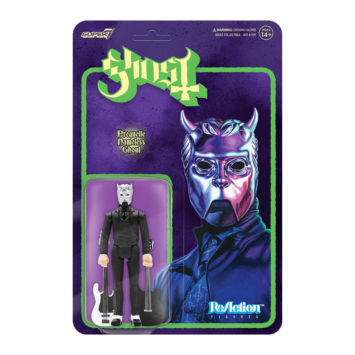 Figura De Acción Super7 Ghost Prequelle Nameless Ghoul 9,5 Cm - Venta Internacional.