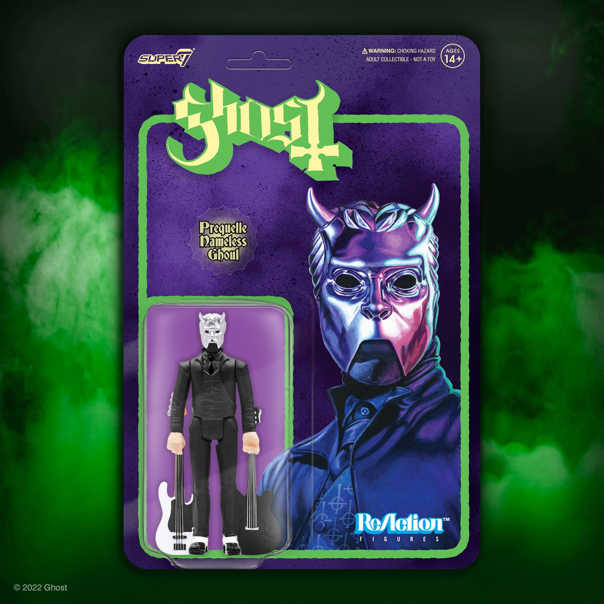 Foto 6 | Figura De Acción Super7 Ghost Prequelle Nameless Ghoul 9,5 Cm - Venta Internacional.