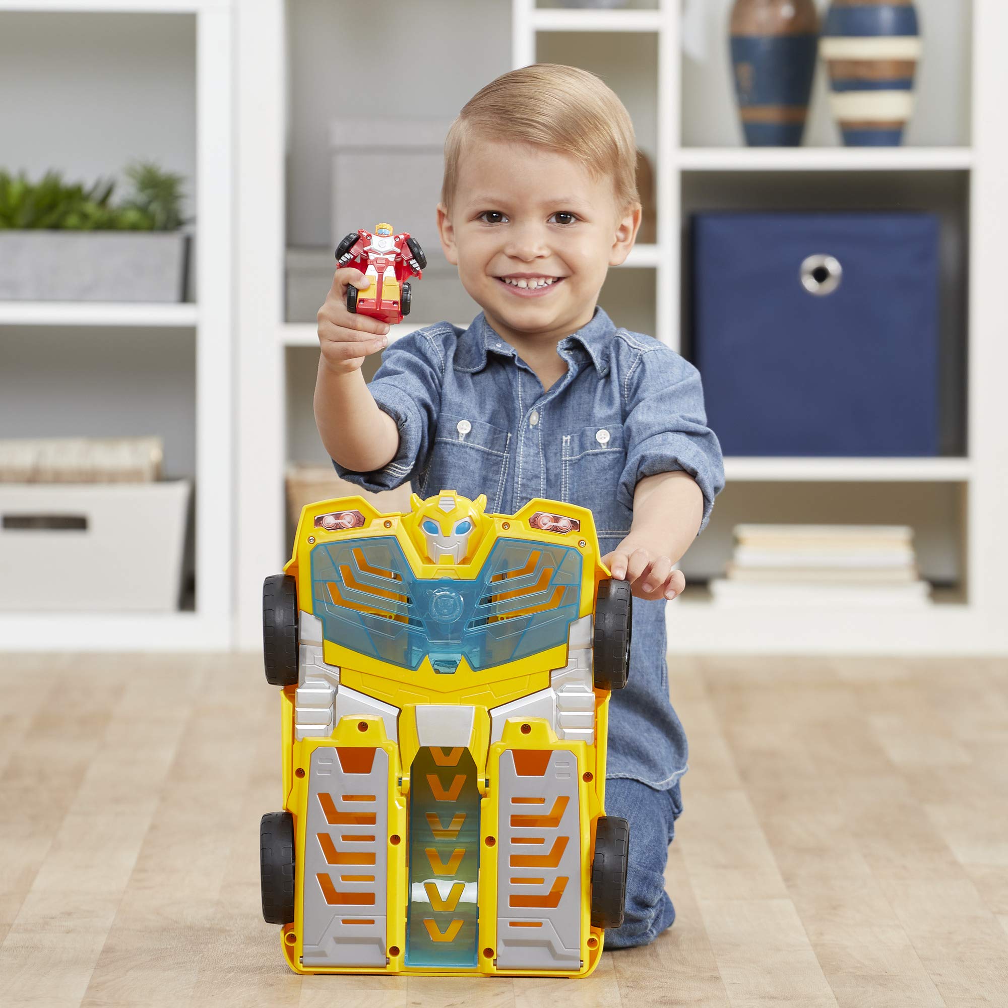Foto 6 pulgar | Set De Juego Playskool Heroes Transformers Rescue Bots Bumblebee - Venta Internacional.