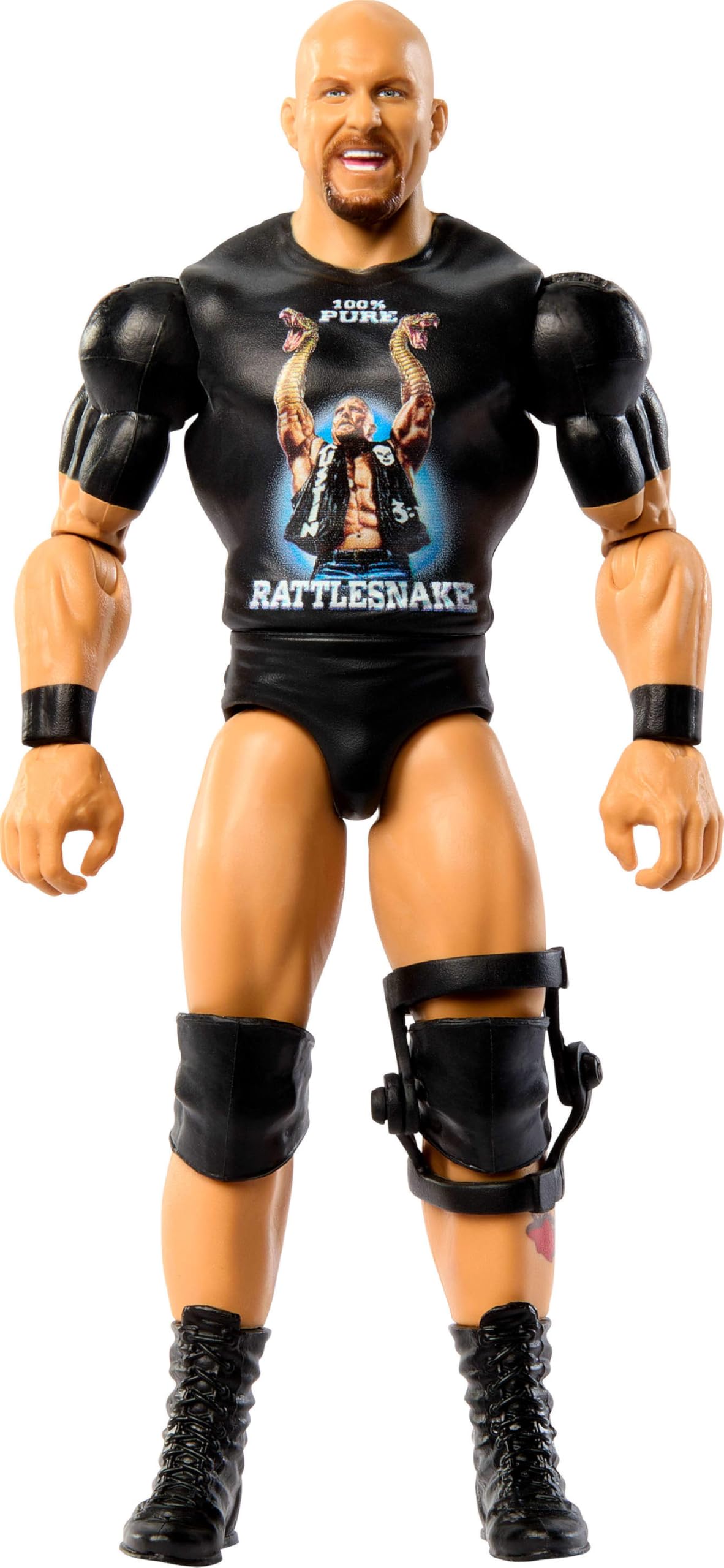 Figura De Acción Mattel Wwe «stone Cold» Steve Austin 15 Cm - Venta Internacional.