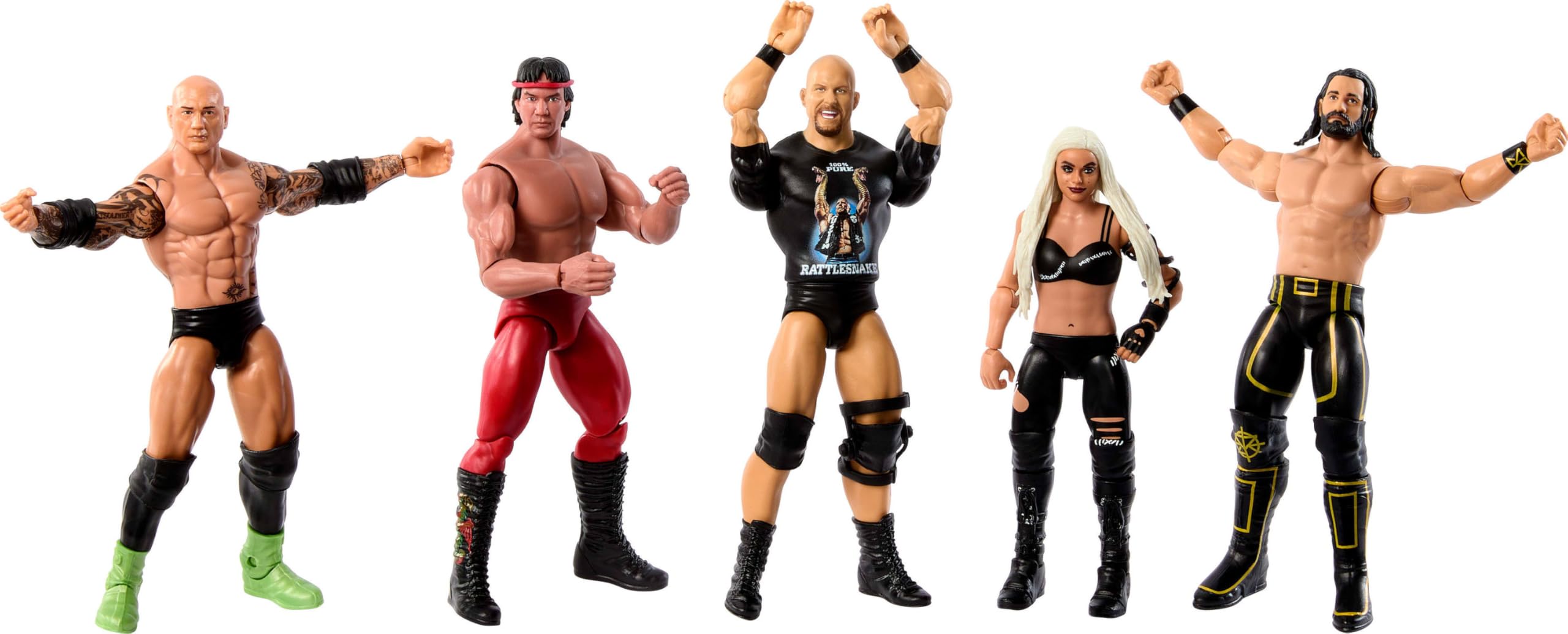 Foto 7 pulgar | Figura De Acción Mattel Wwe «stone Cold» Steve Austin 15 Cm - Venta Internacional.