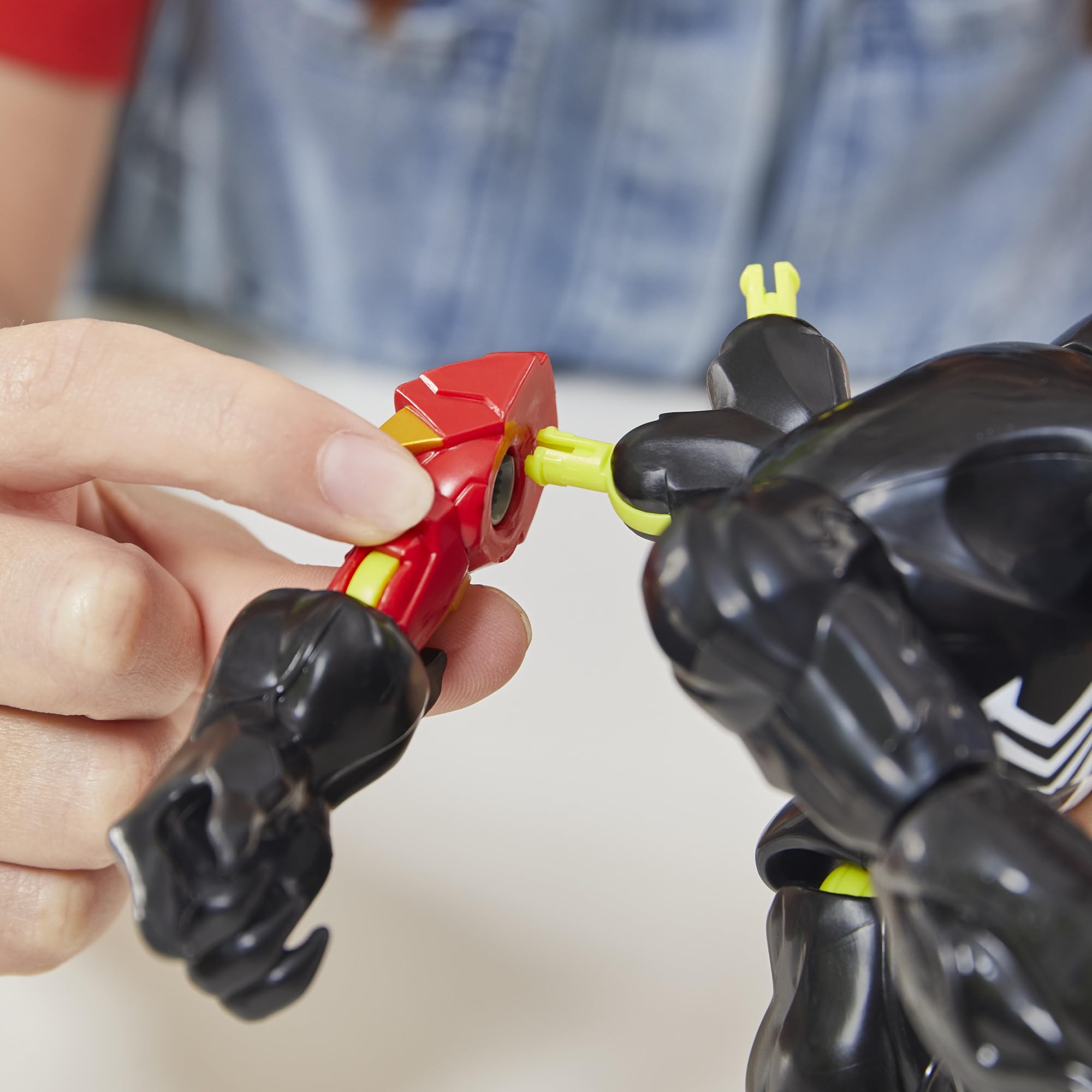 Foto 8 pulgar | Figura De Acción Spider-man Mixmashers Marvel Venom 12 Cm - Venta Internacional.