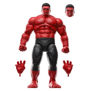Foto 1 | Figura De Acción Marvel Legends Red Hulk De 15 Cm Con Accesorios - Venta Internacional.