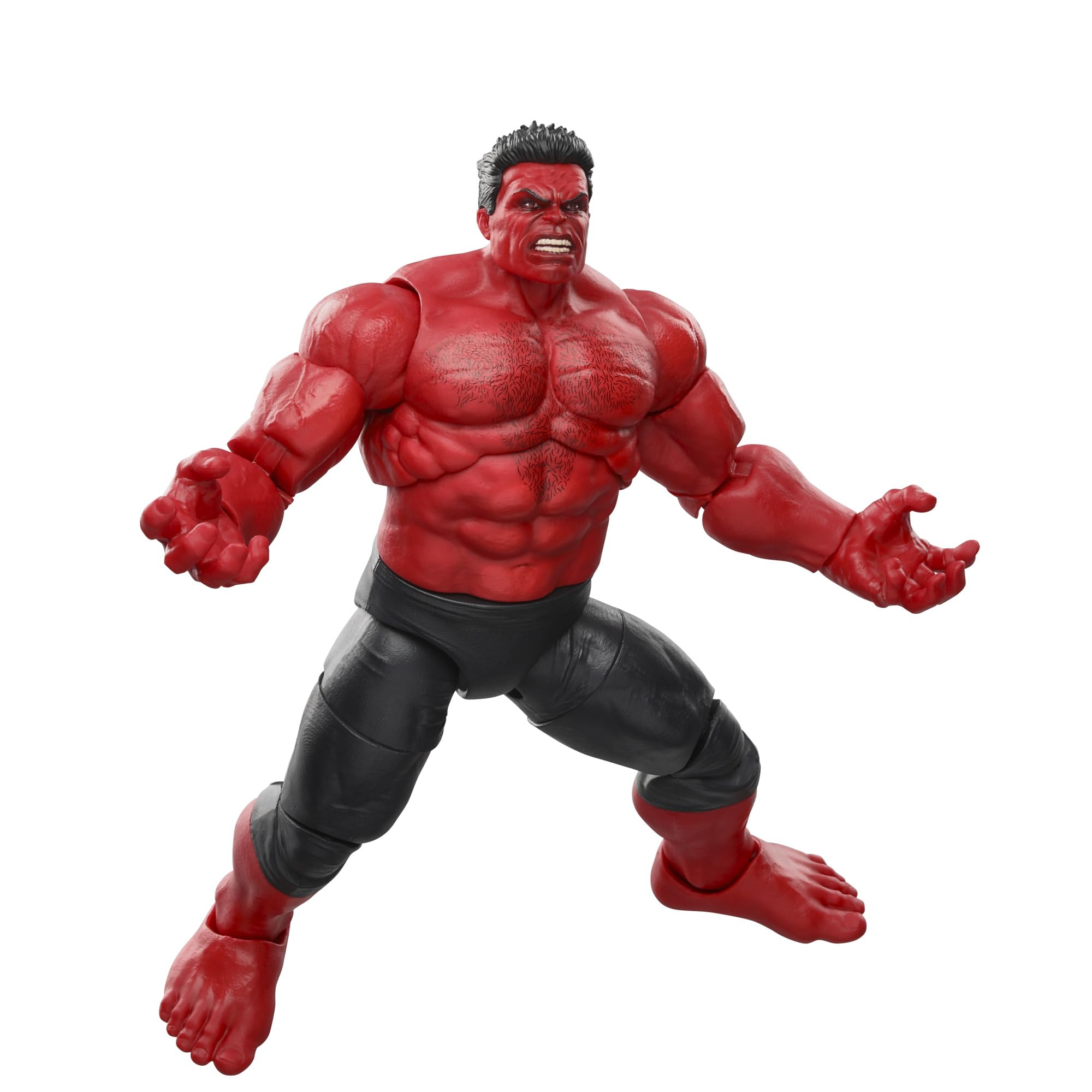 Foto 5 pulgar | Figura De Acción Marvel Legends Red Hulk De 15 Cm Con Accesorios - Venta Internacional.