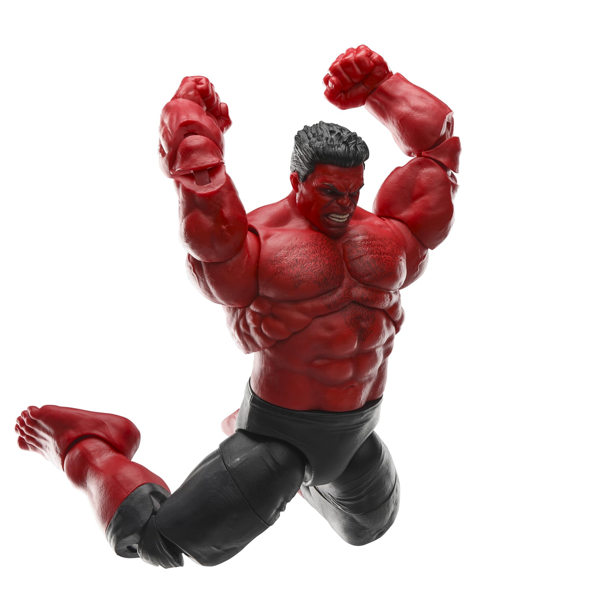 Foto 7 pulgar | Figura De Acción Marvel Legends Red Hulk De 15 Cm Con Accesorios - Venta Internacional.