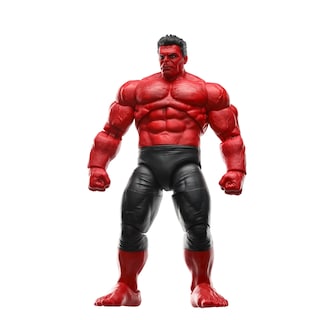 Foto 7 | Figura De Acción Marvel Legends Red Hulk De 15 Cm Con Accesorios - Venta Internacional.