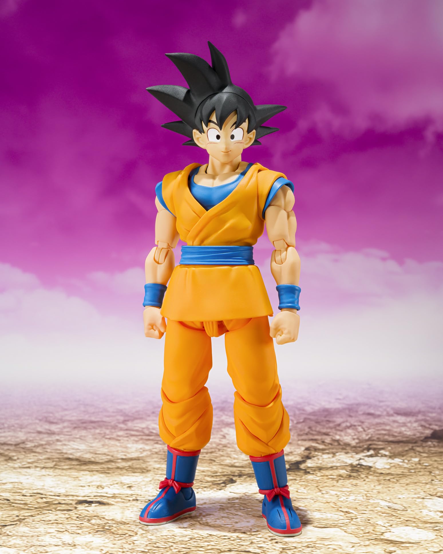 Foto 3 pulgar | Figura De Acción Tamashii Nations Dragon Ball Daima Son Goku - Venta Internacional.