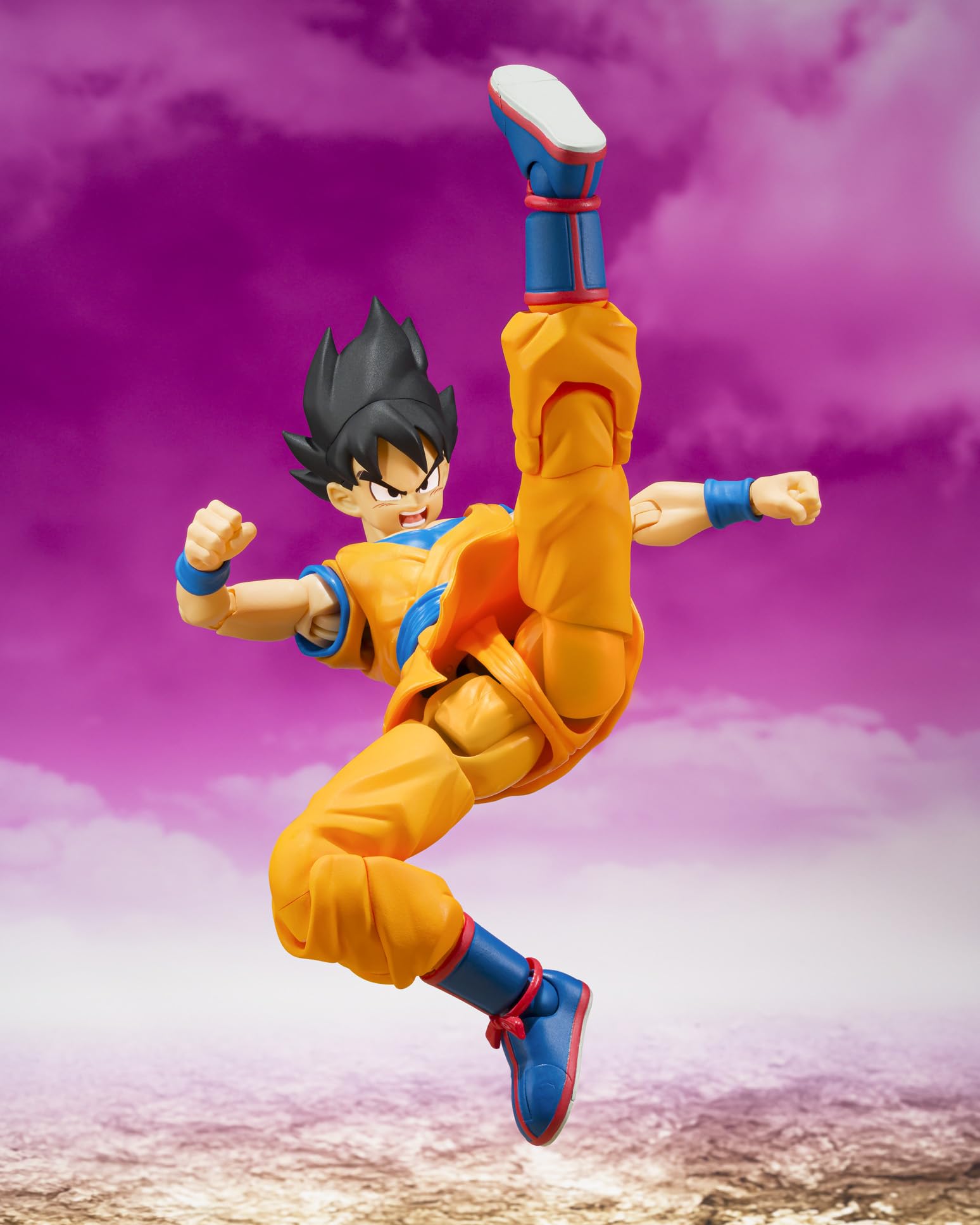 Foto 7 pulgar | Figura De Acción Tamashii Nations Dragon Ball Daima Son Goku - Venta Internacional.