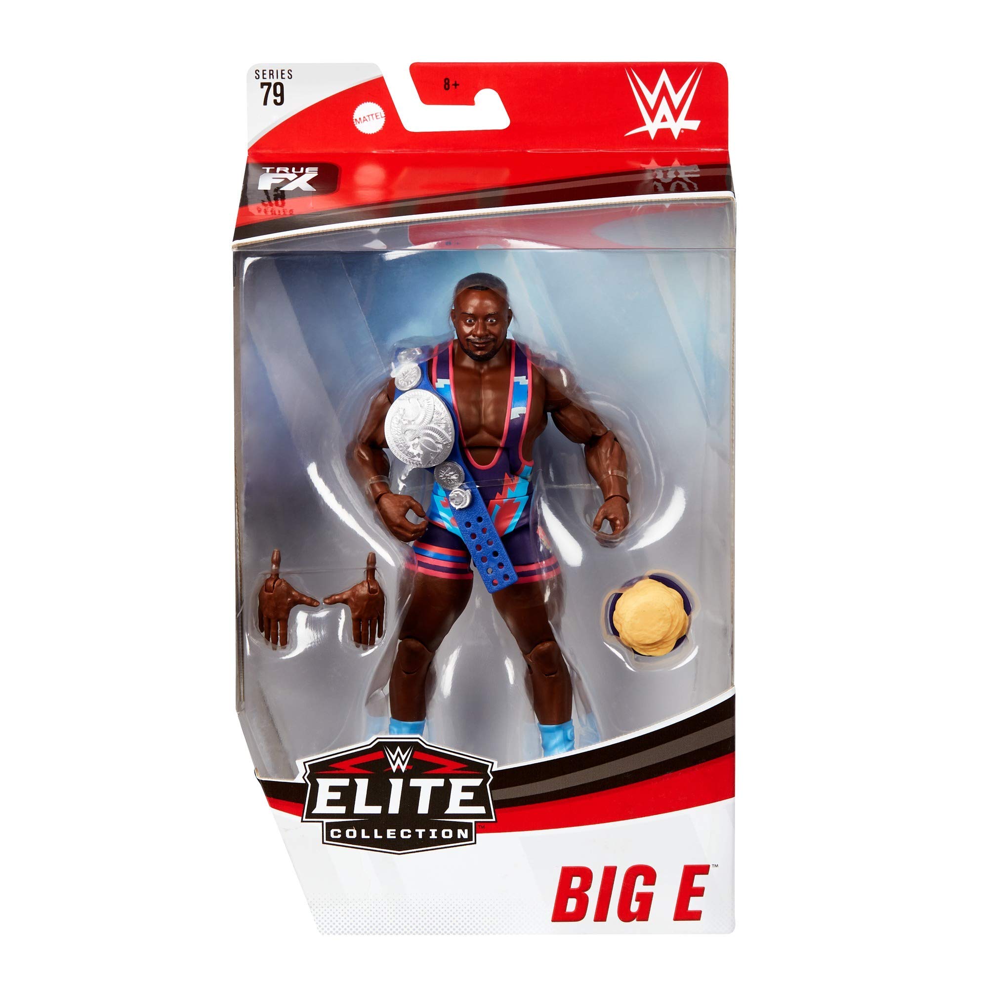 Foto 4 pulgar | Figura De Acción Wwe Big E Elite Series #79 Con Accesorios - Venta Internacional.