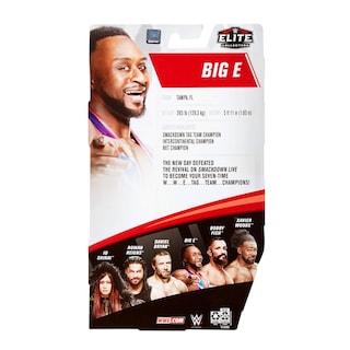 Foto 6 | Figura De Acción Wwe Big E Elite Series #79 Con Accesorios - Venta Internacional.