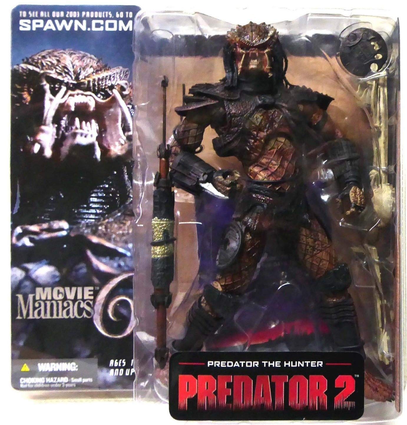 Foto 2 pulgar | Figura De Acción Mcfarlane Toys Movie Maniacs Vi Predator 2 - Venta Internacional.