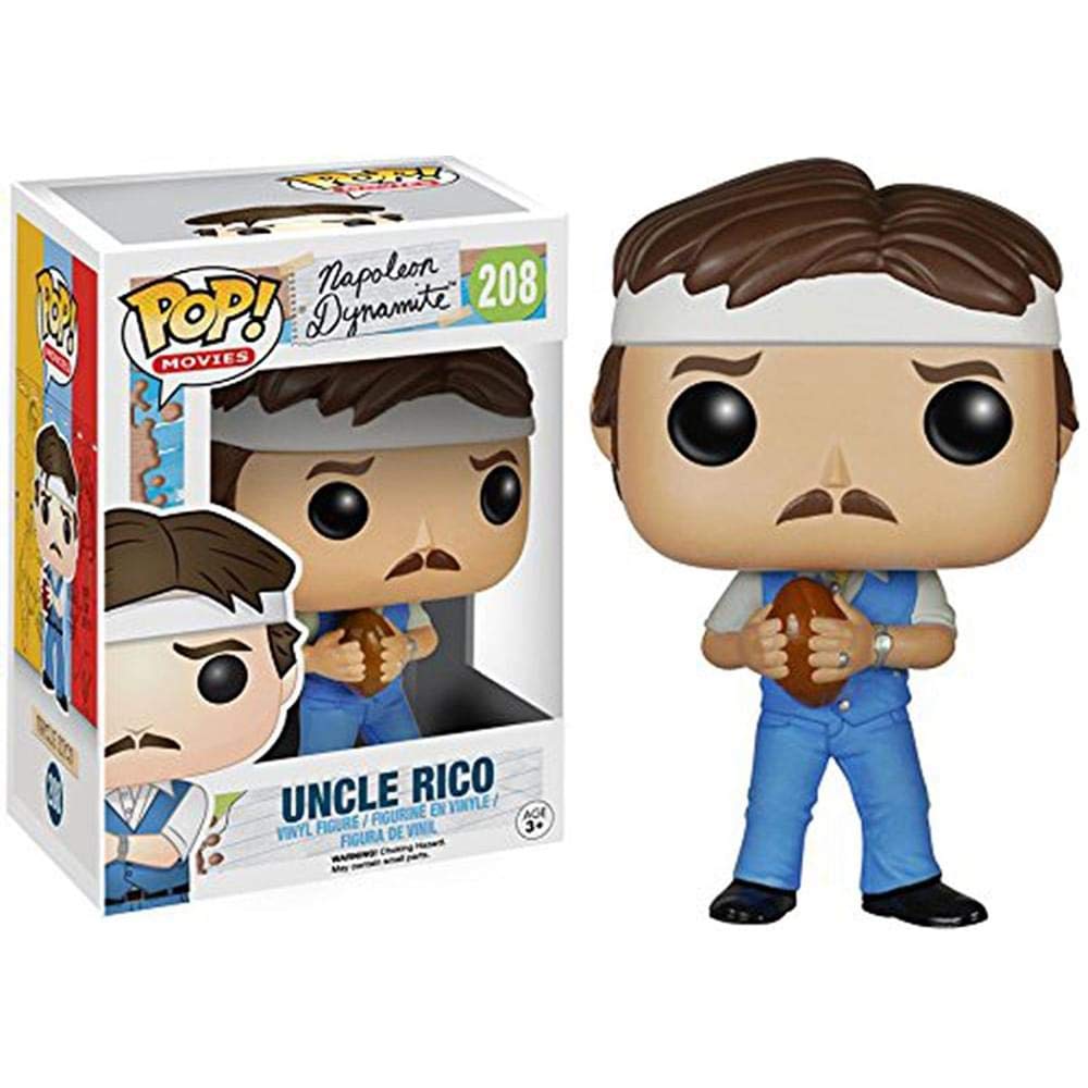 Foto 2 pulgar | Figura De Acción Funko Pop Movies Napoleon Dynamite Uncle Rico - Venta Internacional.