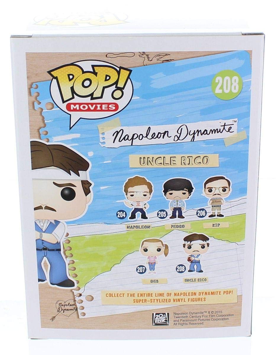 Foto 4 pulgar | Figura De Acción Funko Pop Movies Napoleon Dynamite Uncle Rico - Venta Internacional.