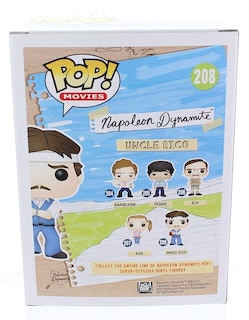 Foto 4 | Figura De Acción Funko Pop Movies Napoleon Dynamite Uncle Rico - Venta Internacional.