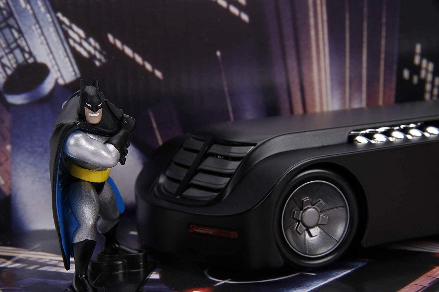 Foto 6 pulgar | Coche De Juguete Jada Toys Dc Comics 1:24 Batmóvil Animado De Batman - Venta Internacional.