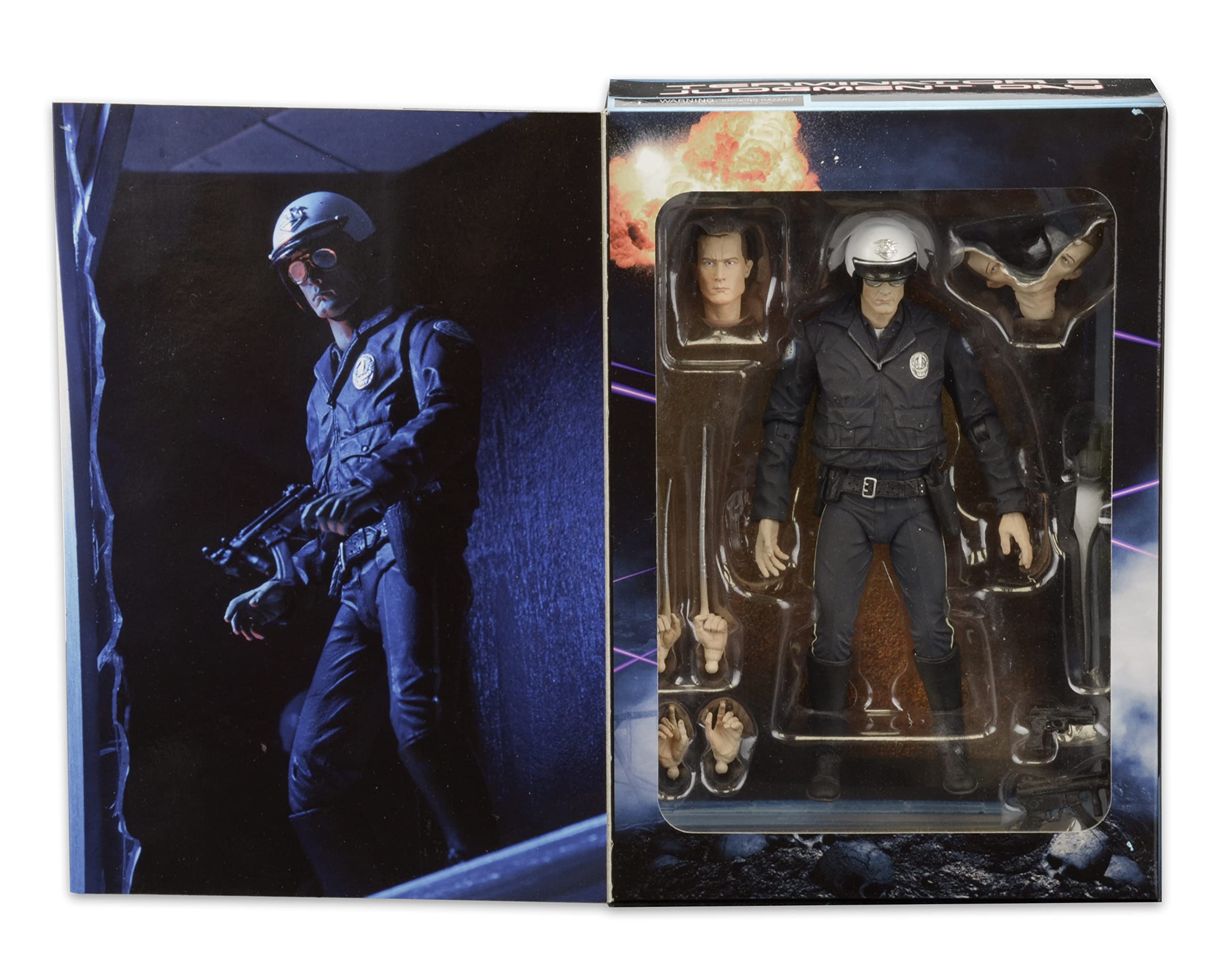 Foto 3 pulgar | Figura De Acción Neca Collectible Ultimate T-1000 Motorcycle Cop - Venta Internacional.