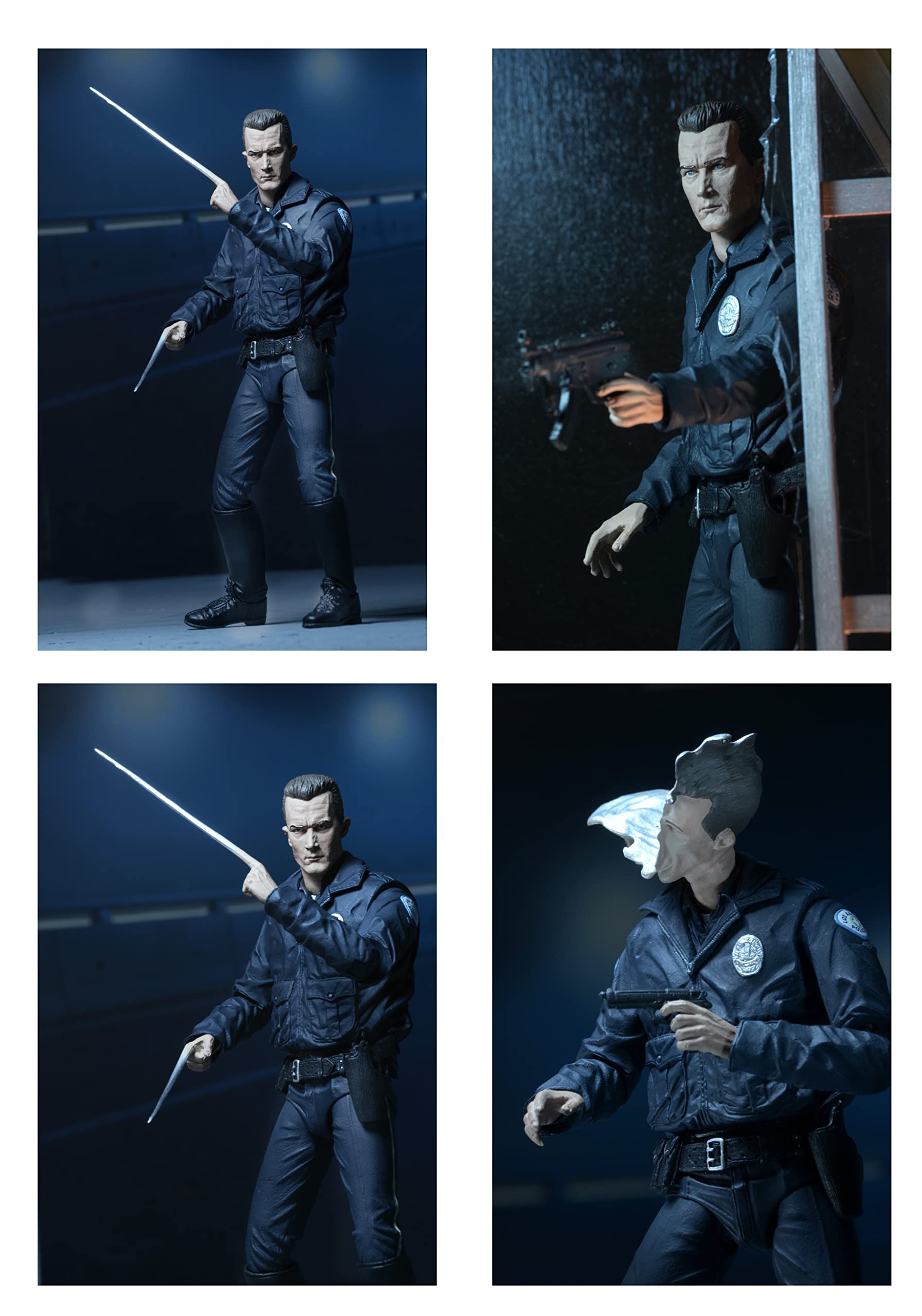 Foto 6 pulgar | Figura De Acción Neca Collectible Ultimate T-1000 Motorcycle Cop - Venta Internacional.