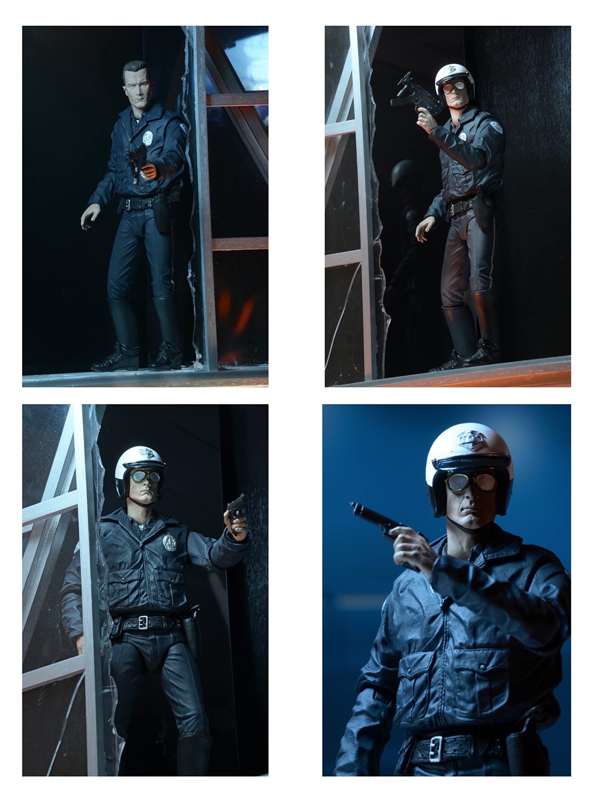 Foto 6 | Figura De Acción Neca Collectible Ultimate T-1000 Motorcycle Cop - Venta Internacional.