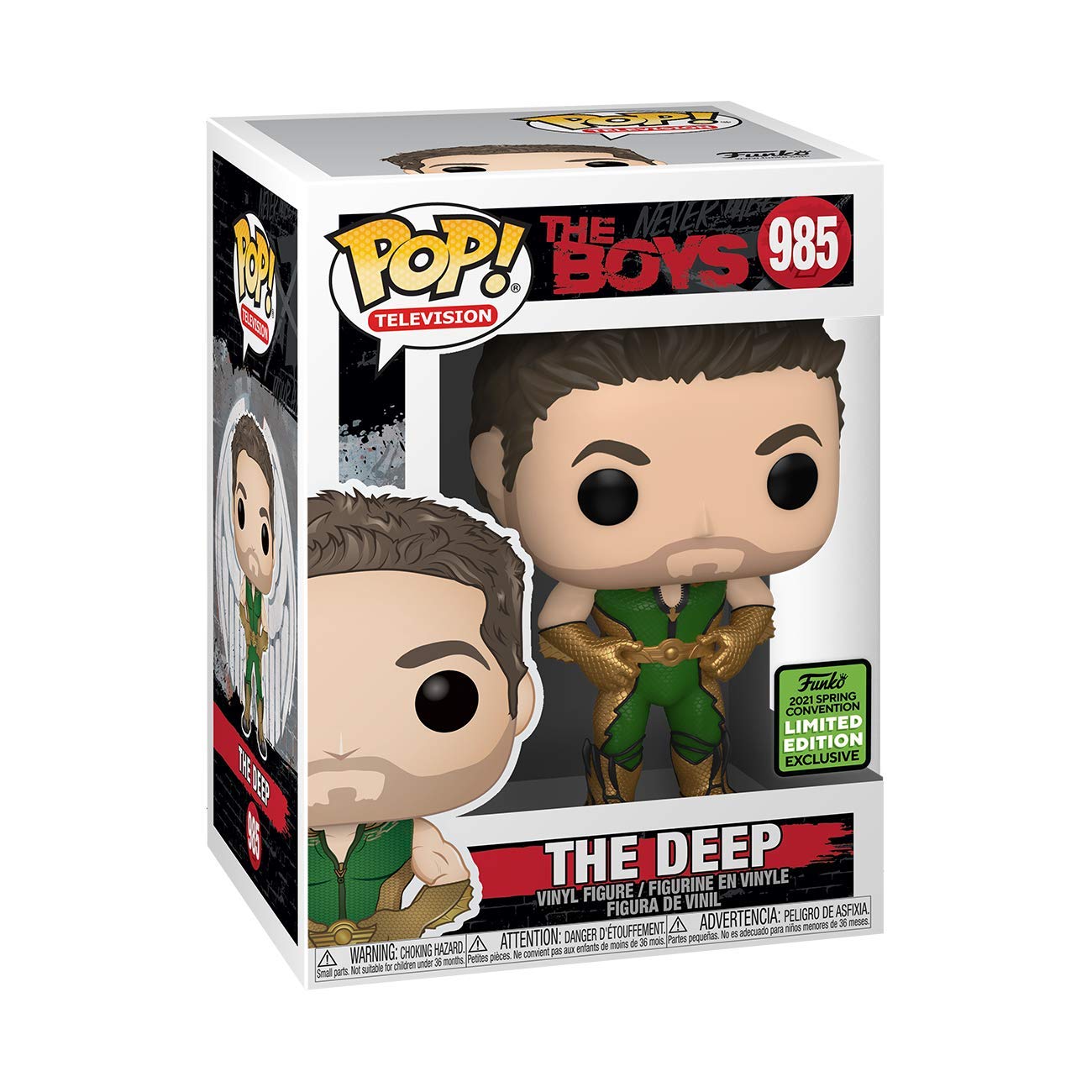 Foto 3 pulgar | ¡funko Pop! Tv The Boys: The Deep, Exclusivo De Primavera De 2021 - Venta Internacional.