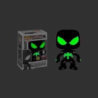 Foto 6 | ¡funko Pop! Traje Negro De Spider-man Spider-man Gitd #79 - Venta Internacional.