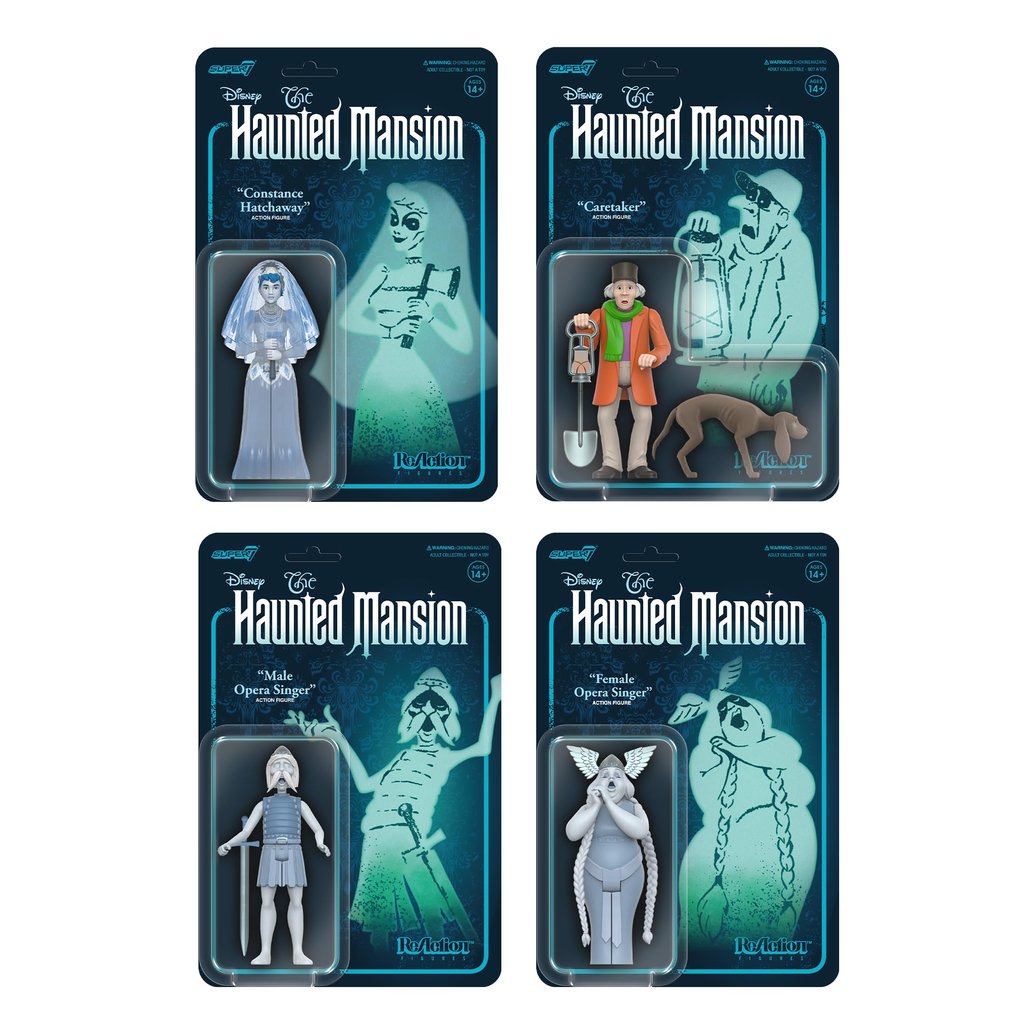 Foto 5 pulgar | Figura De Acción Super7 Disney Haunted Mansion Constance 3.75 - Venta Internacional.