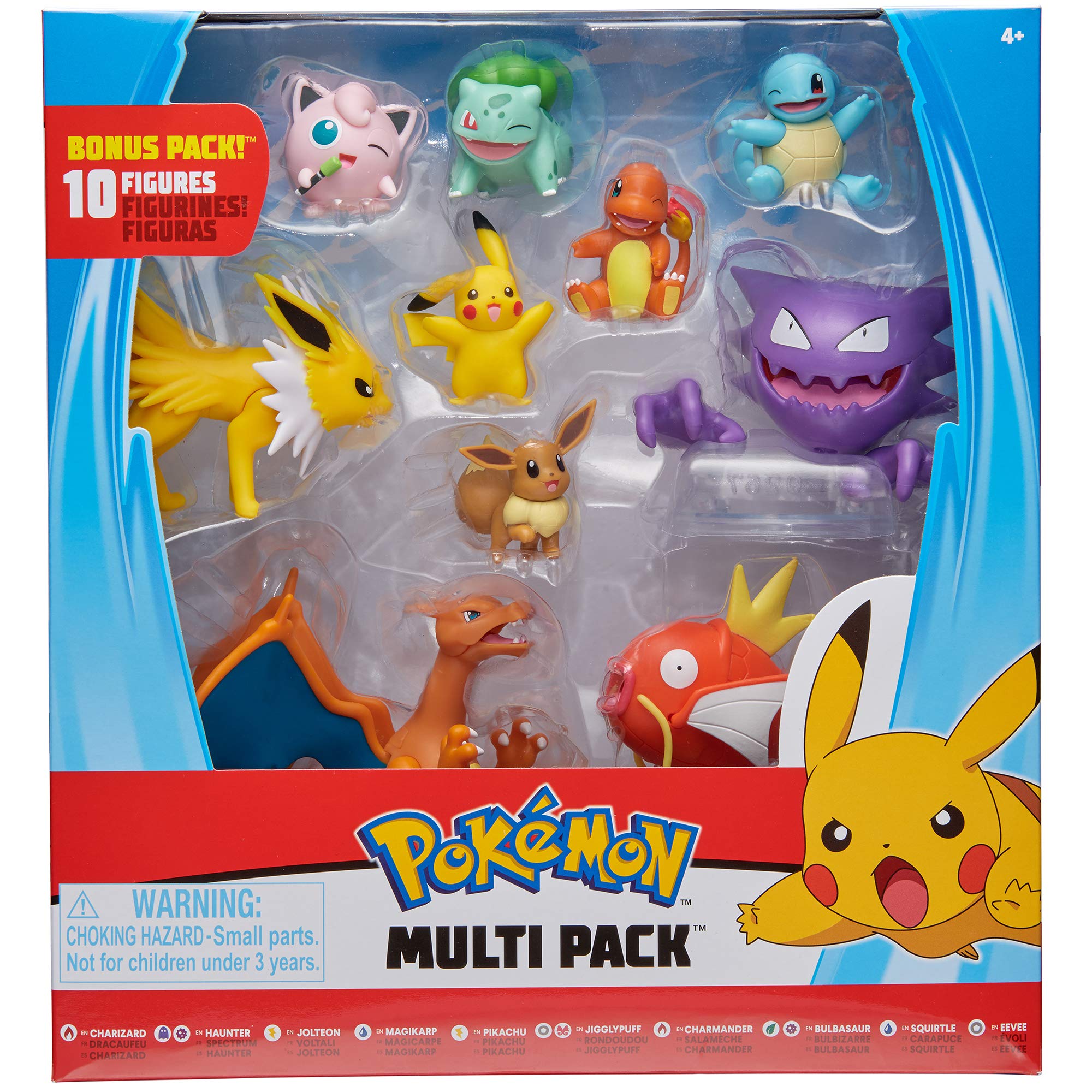 Foto 5 pulgar | Set de Figuras Pokémon Official Ultimate Battle Paquete de 10 - Venta Internacional