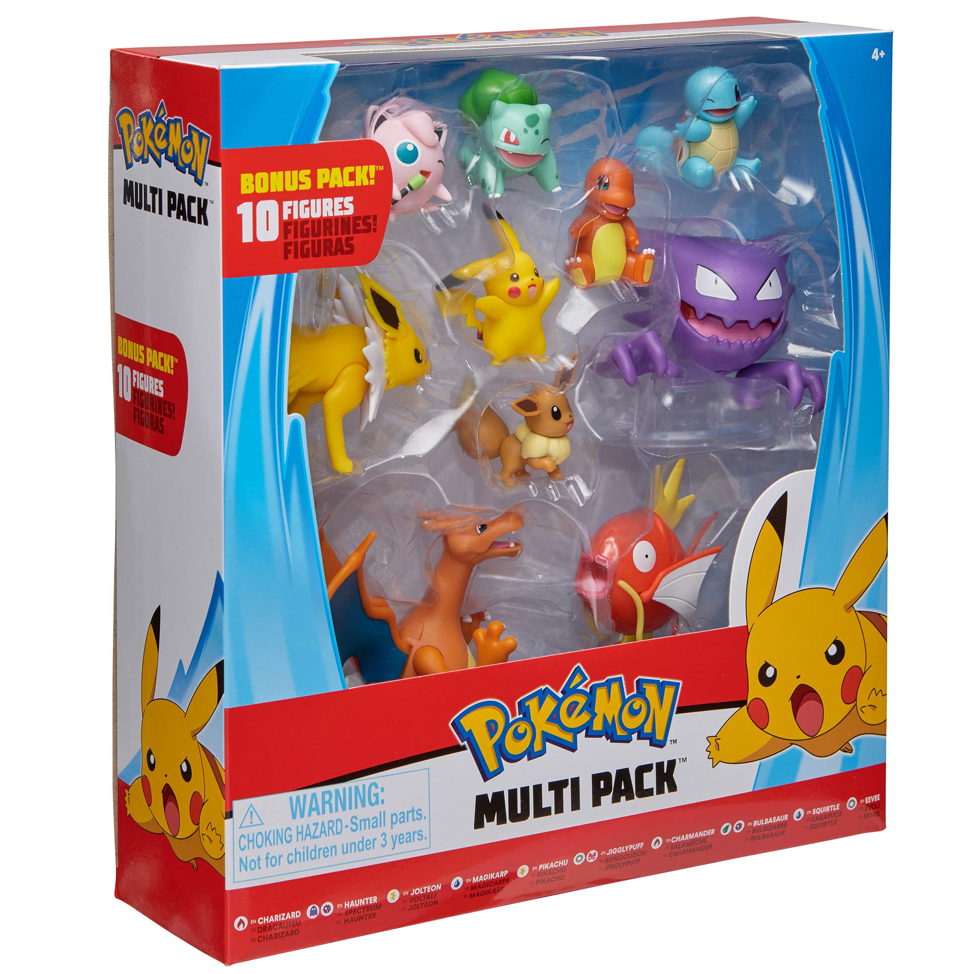 Foto 6 pulgar | Set de Figuras Pokémon Official Ultimate Battle Paquete de 10 - Venta Internacional