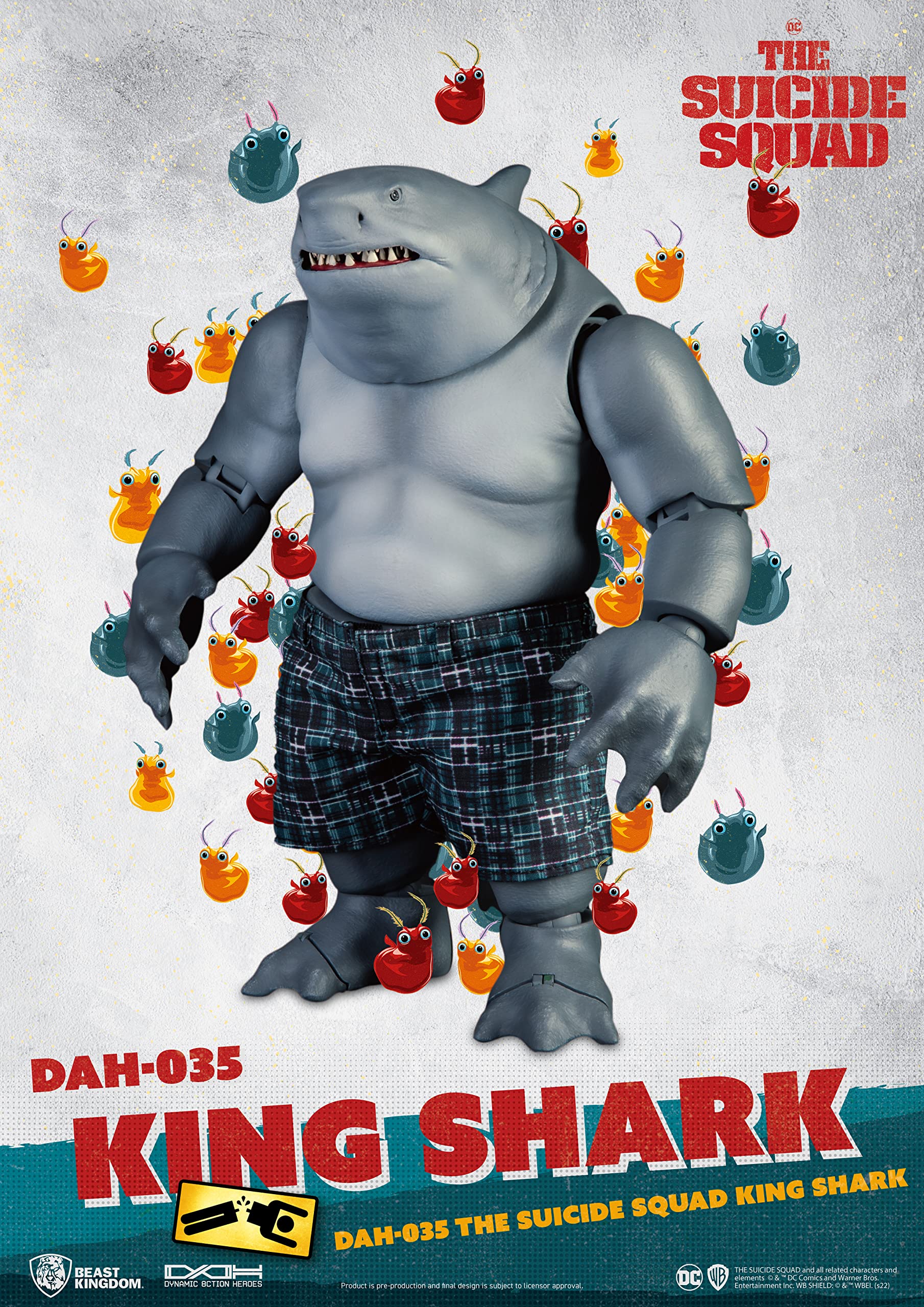 Foto 4 pulgar | Figura De Acción Beast Kingdom The Suicide Squad King Shark - Venta Internacional.