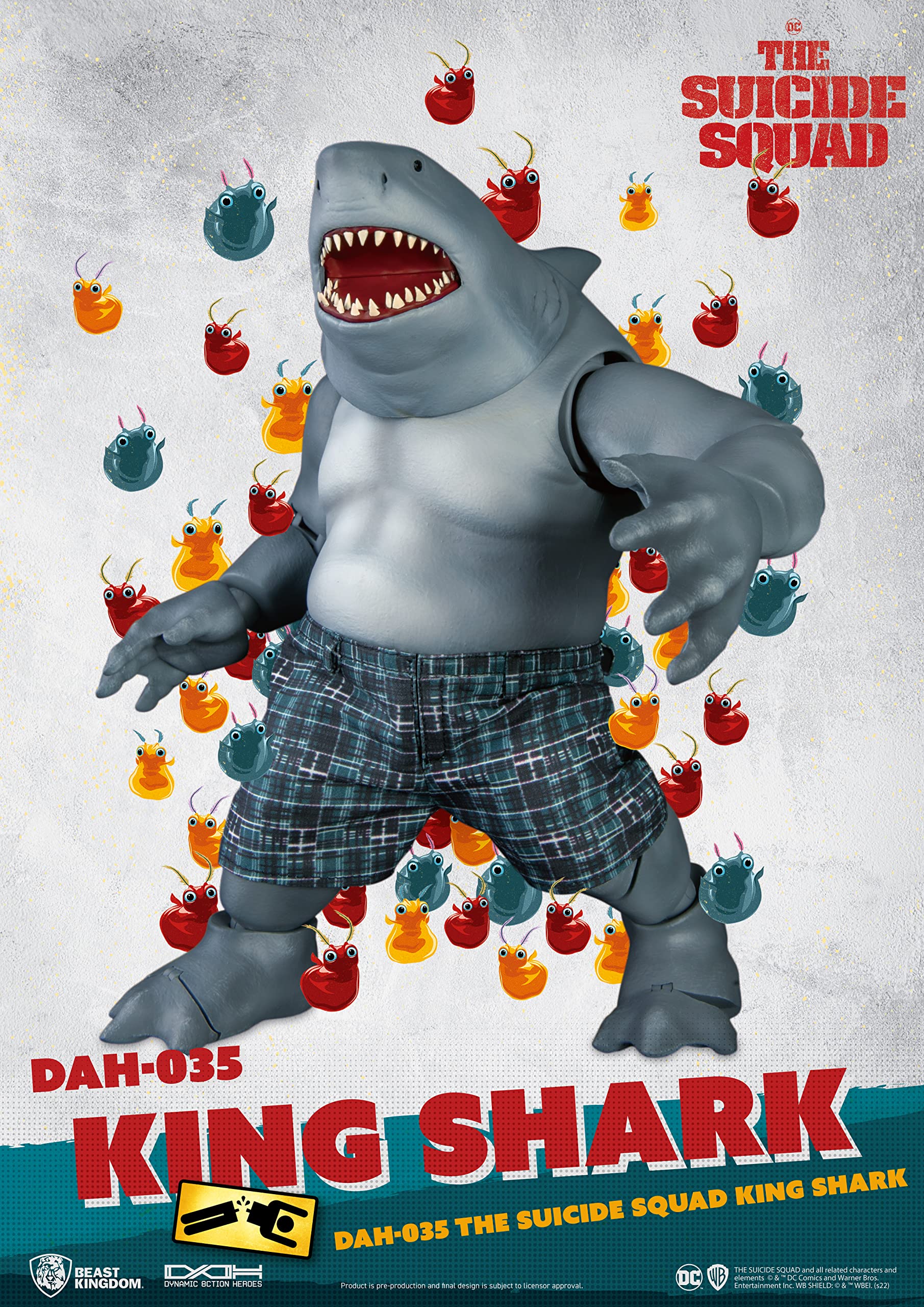Foto 5 pulgar | Figura De Acción Beast Kingdom The Suicide Squad King Shark - Venta Internacional.
