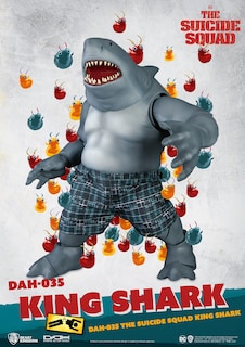 Foto 4 | Figura De Acción Beast Kingdom The Suicide Squad King Shark - Venta Internacional.