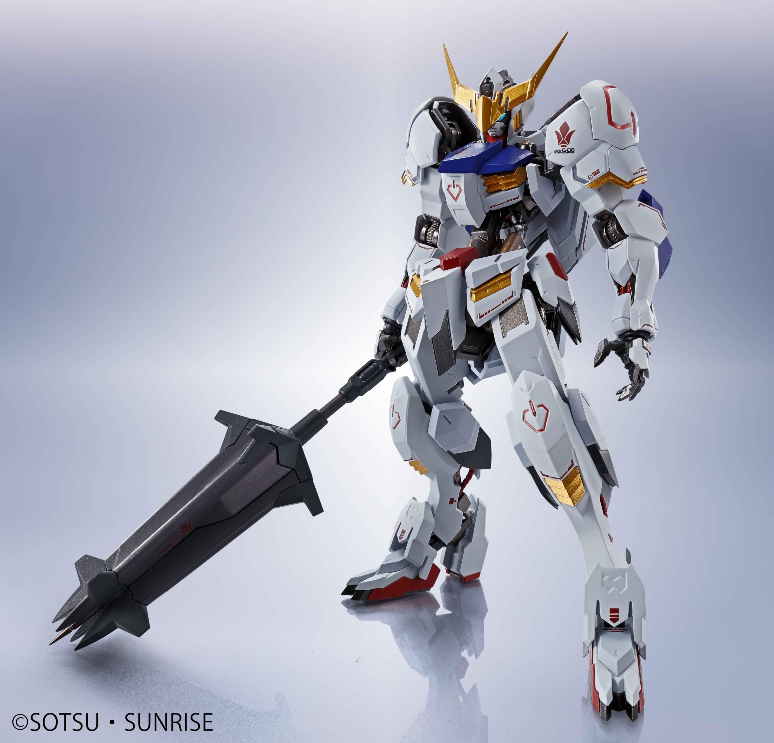 Foto 3 pulgar | Figura De Acción Tamashii Nations Gundam Barbatos Iron-blooded - Venta Internacional.