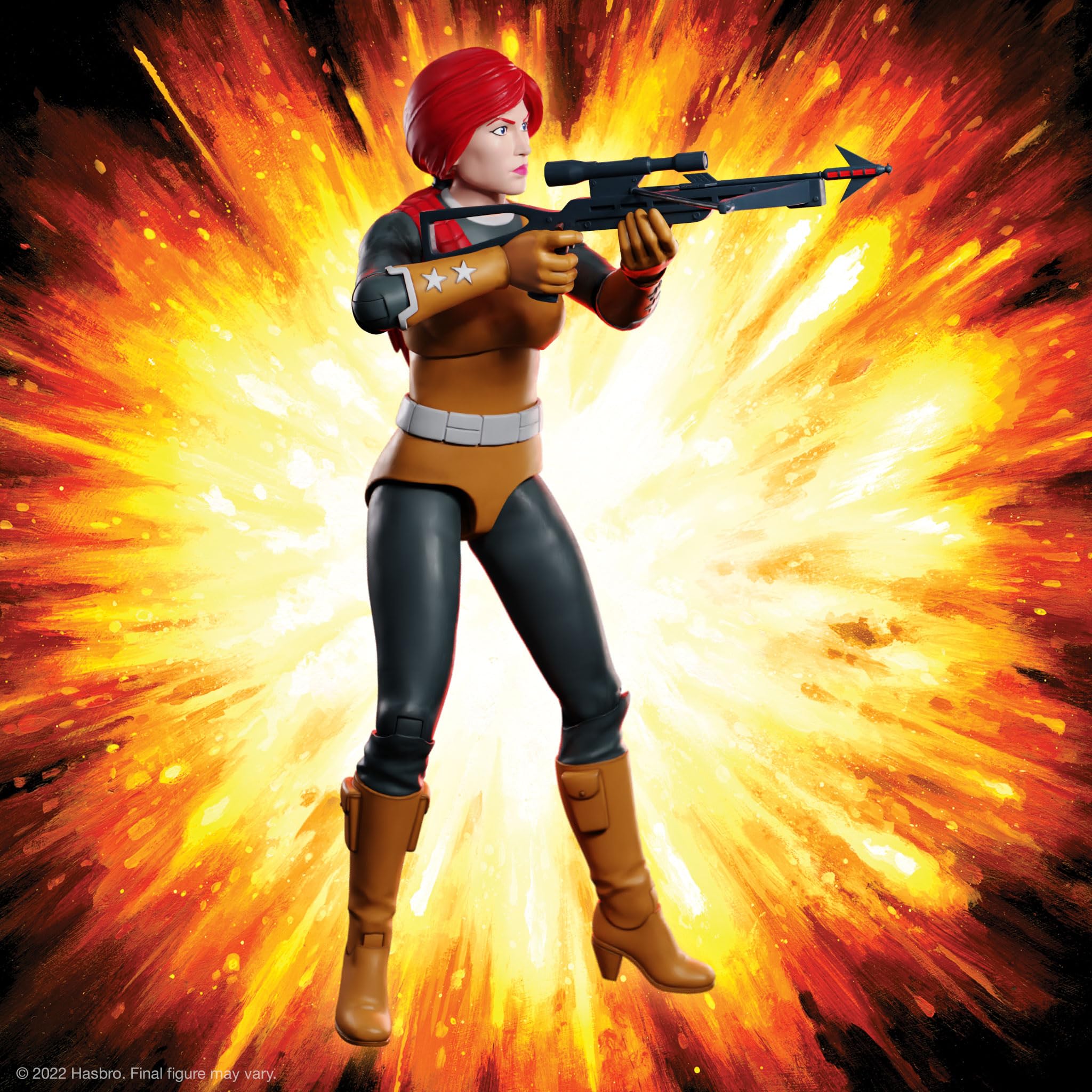 Foto 4 | Figura De Acción Super7 Ultimates! G.i. Joe Scarlett, 18 Cm - Venta Internacional.