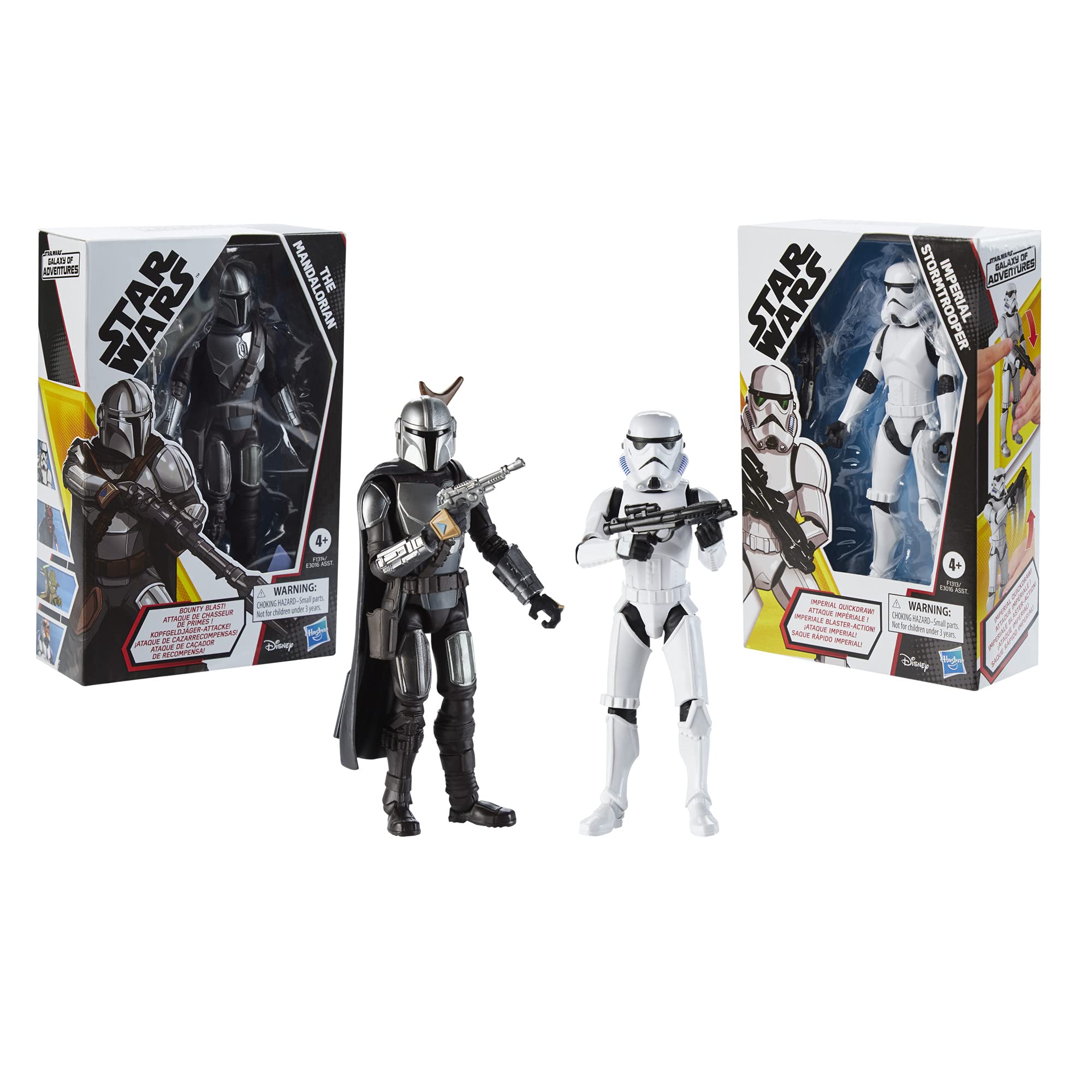 Foto 7 pulgar | Figura de Acción Star Wars Galaxy Of Adventures The Mandalorian - Venta Internacional
